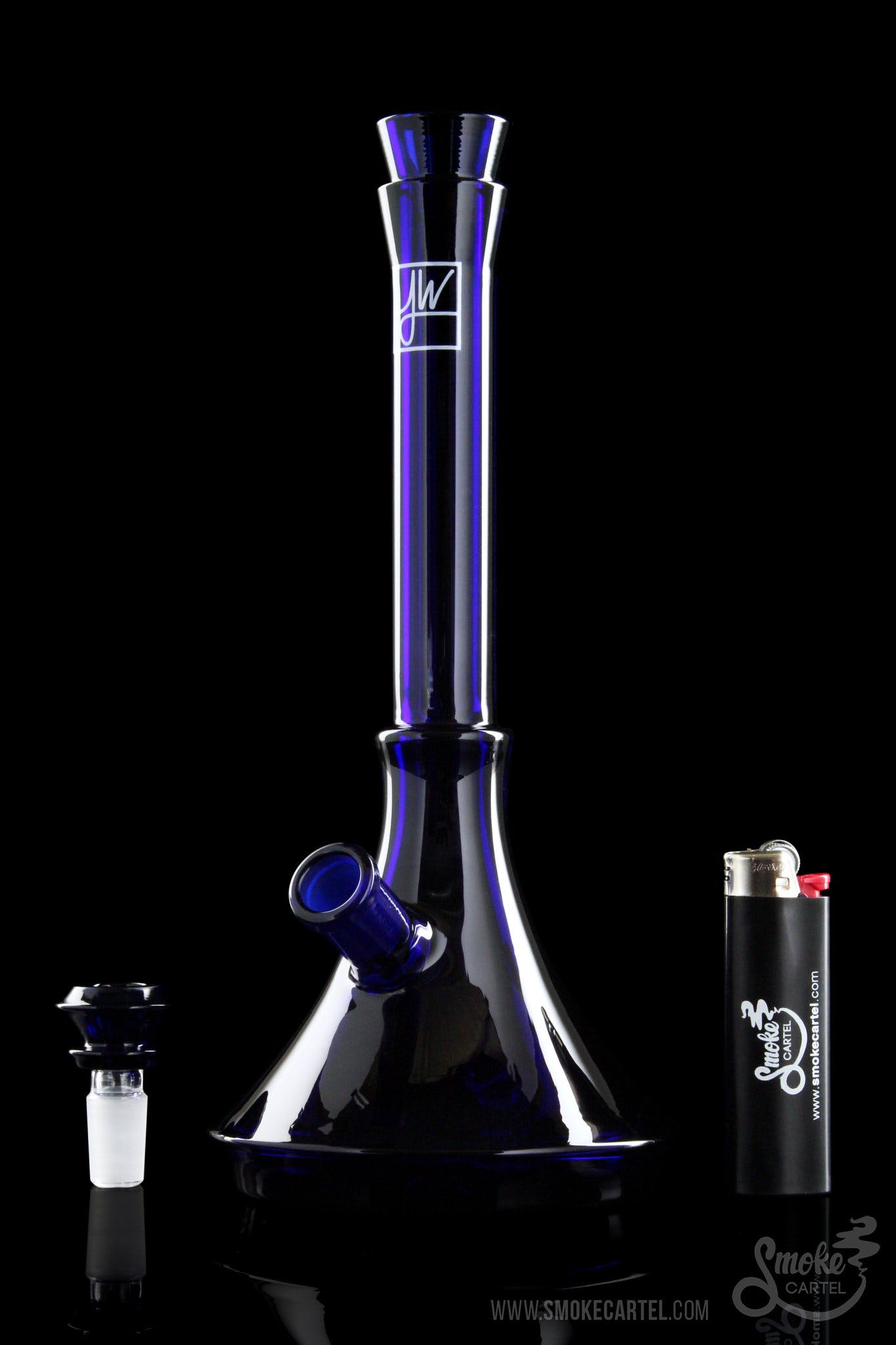 Jane West Cobalt Blue Beaker - A True Gem for Bong Enthusiasts
