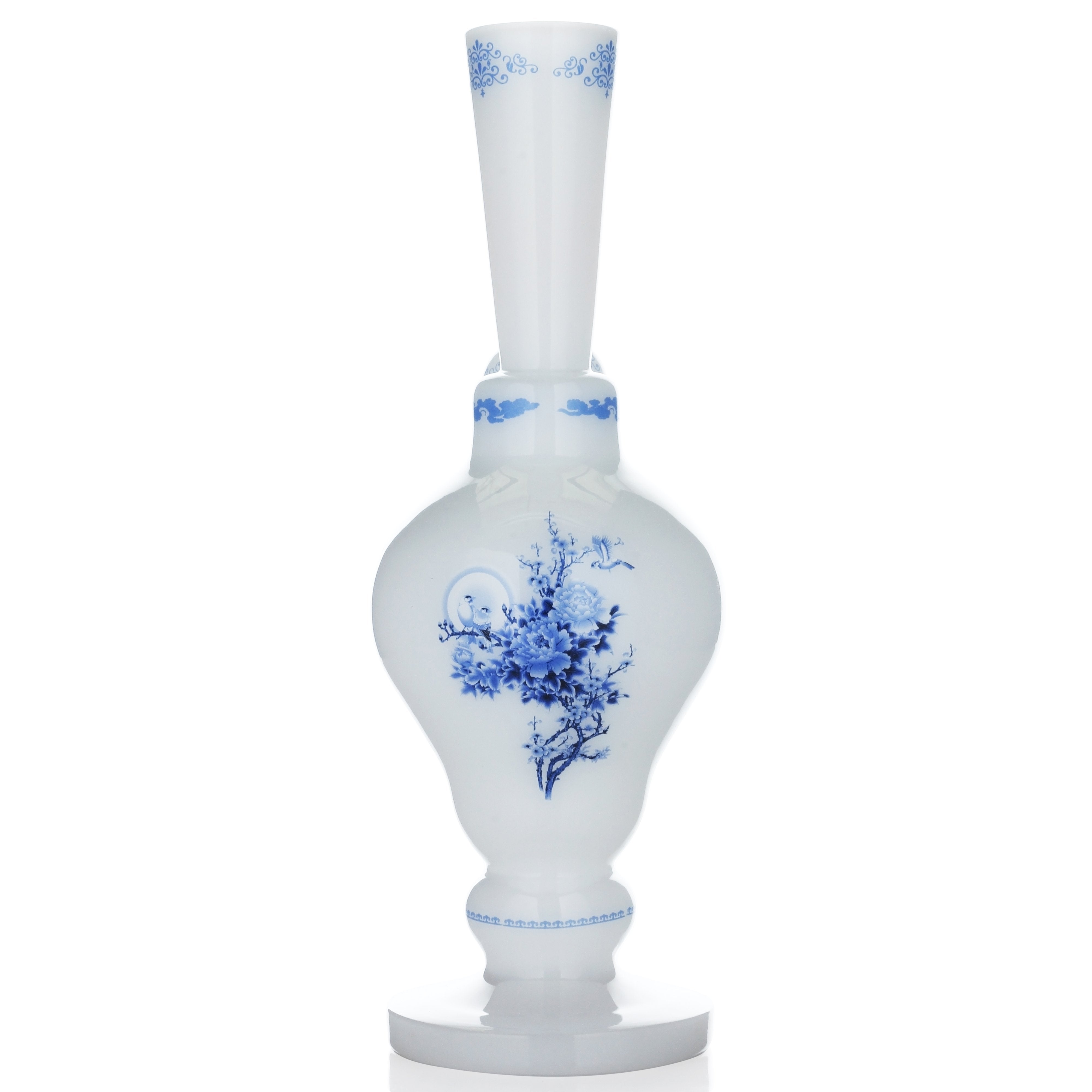 Stunning Ornate Chinese Vase Glass Bong from the Cao Cao Dynasty