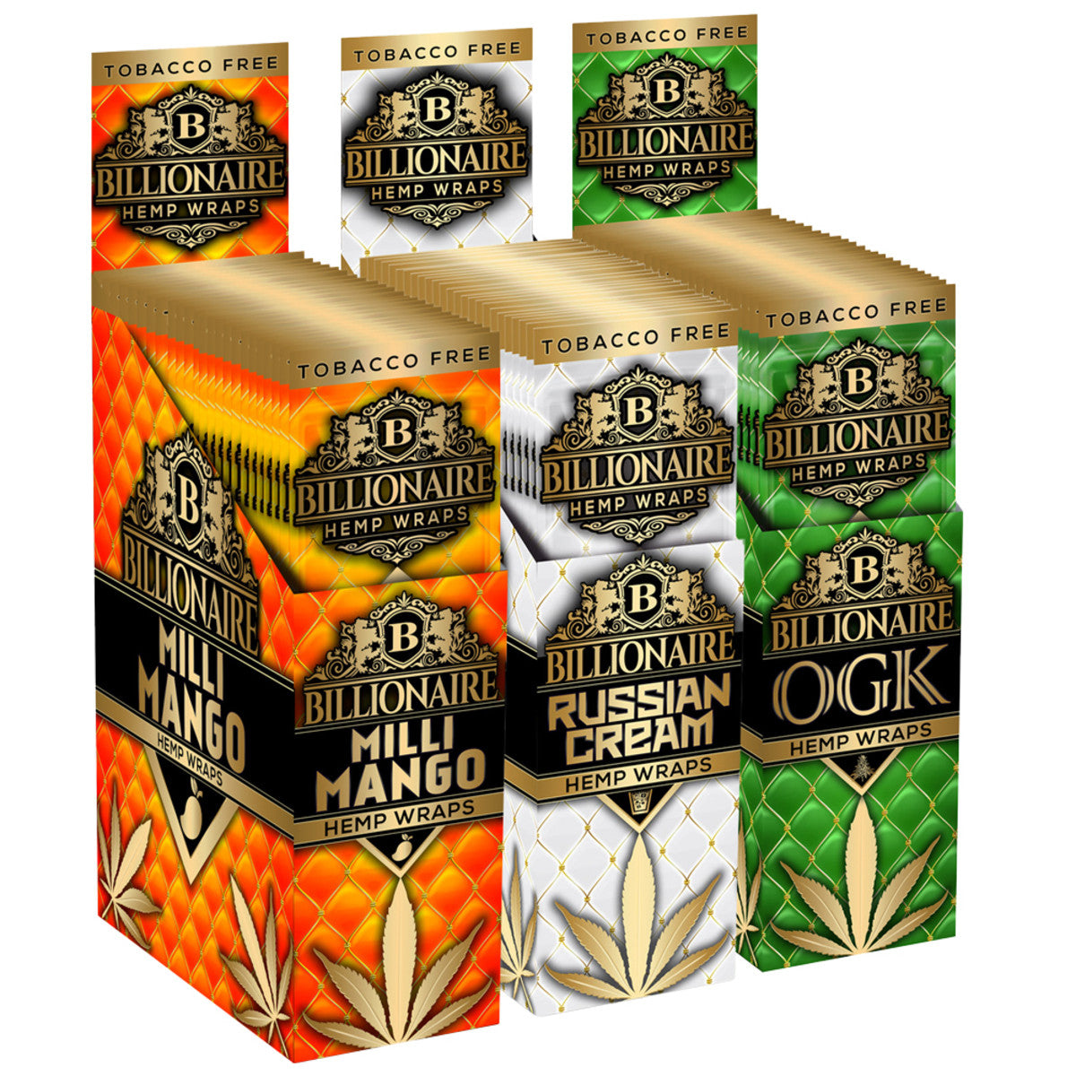 Luxury Billionaire Hemp Wraps - 25 Pack