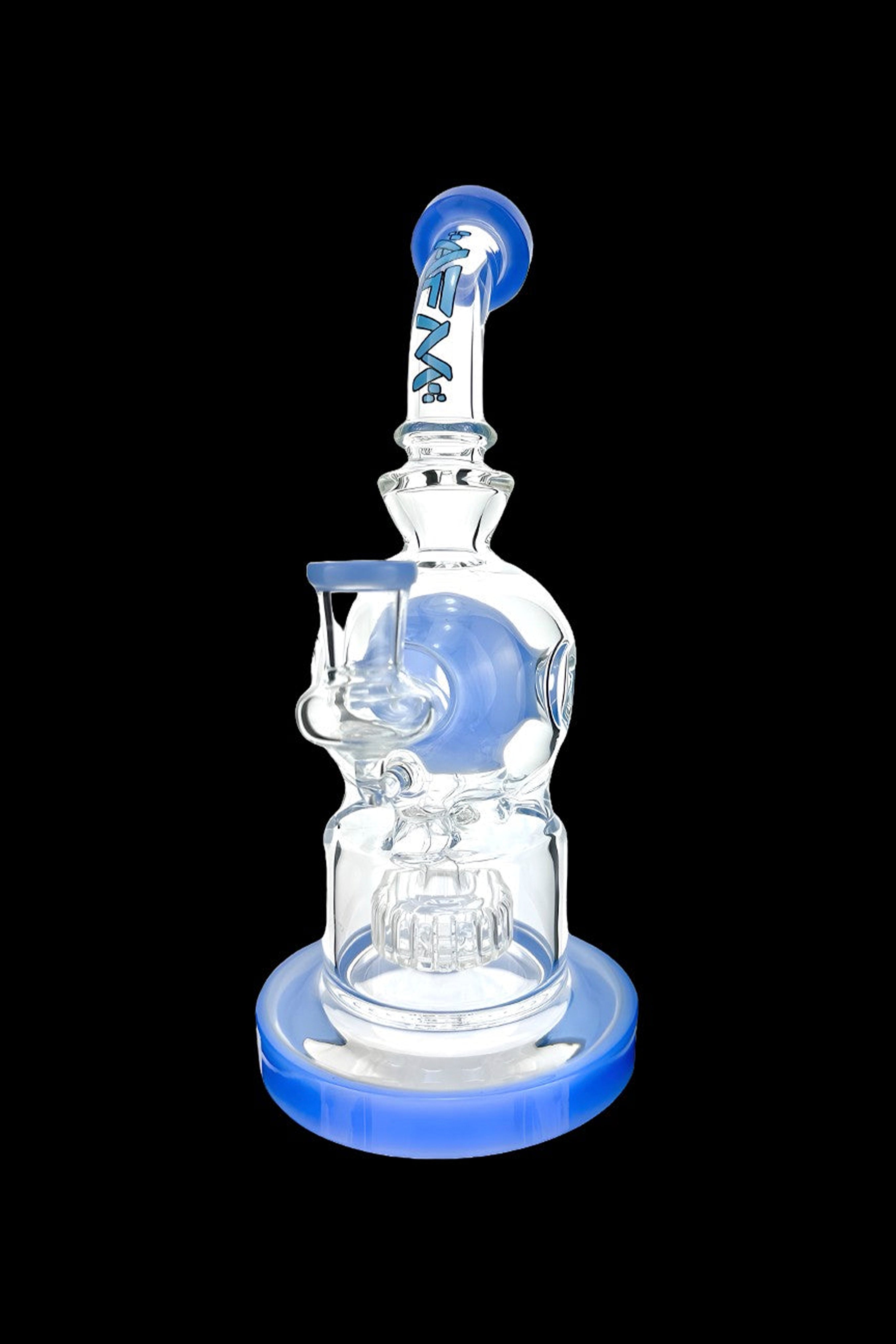 AFM Swiss Glass Shower-Head Perc Glass Water Pipe: A Dabbing Delight