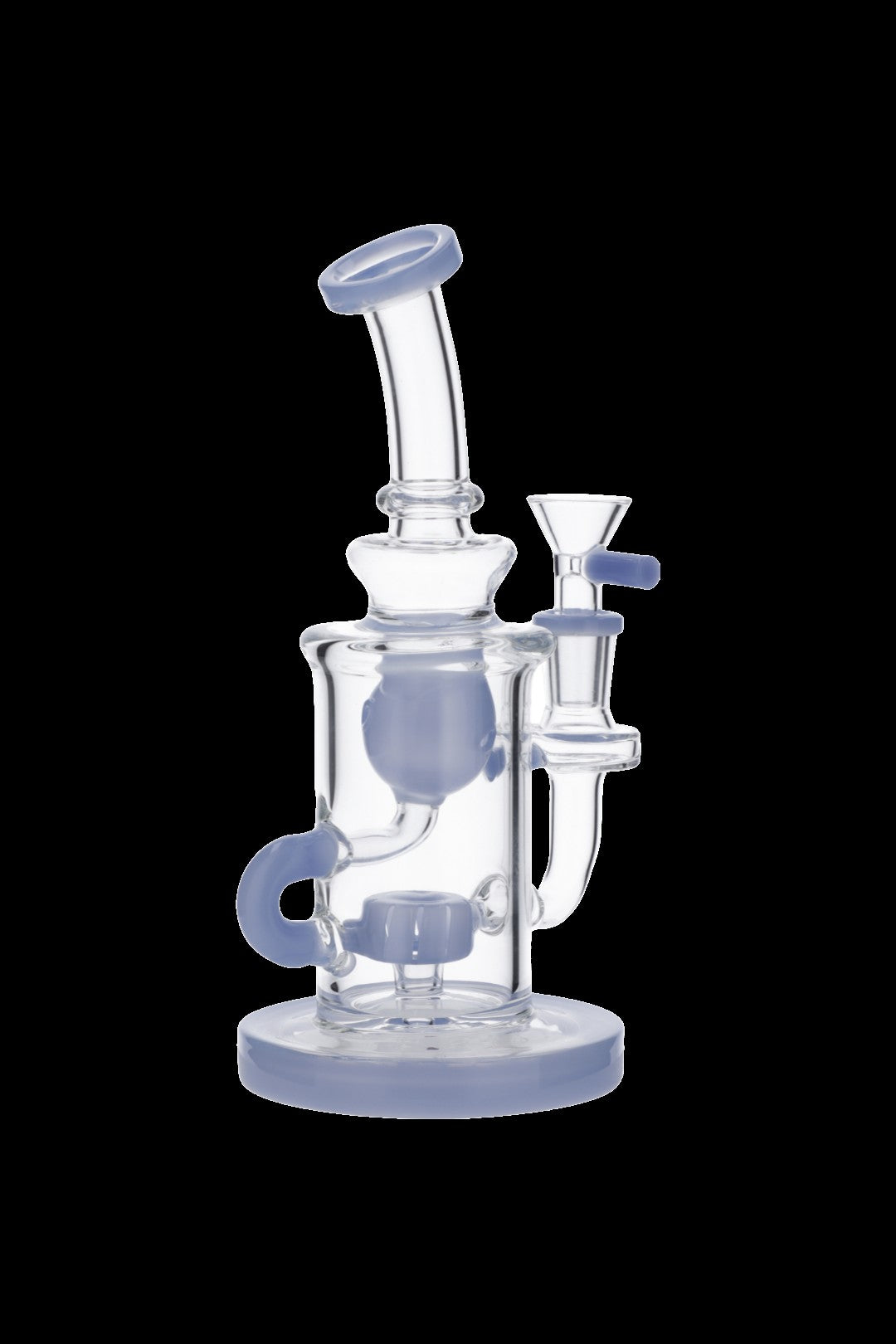 Gorgeous Hourglass Base Water Pipe for Smooth Smoking