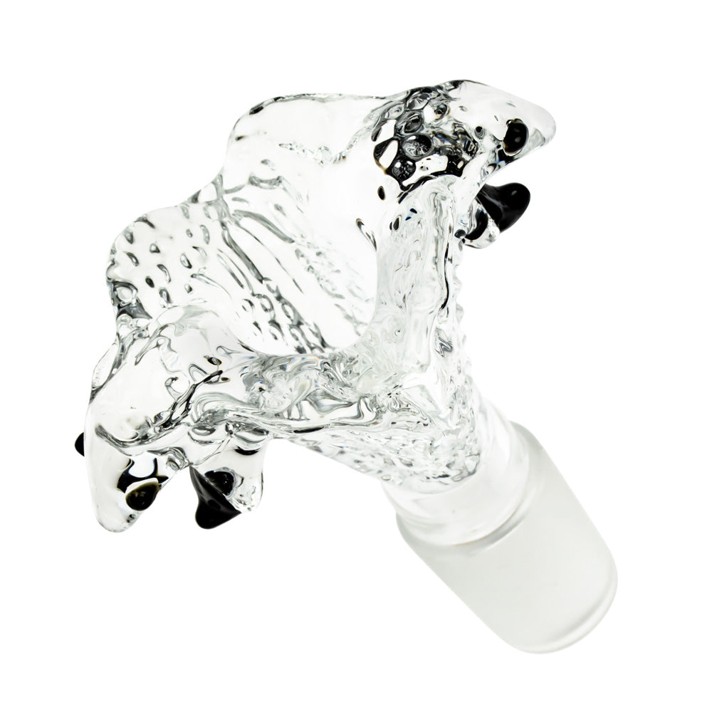 Stunning Glass Double Cobra Head Bowl