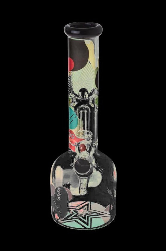Famous Brandz Aquarius 12-Inch Stunning Glass Water Bong