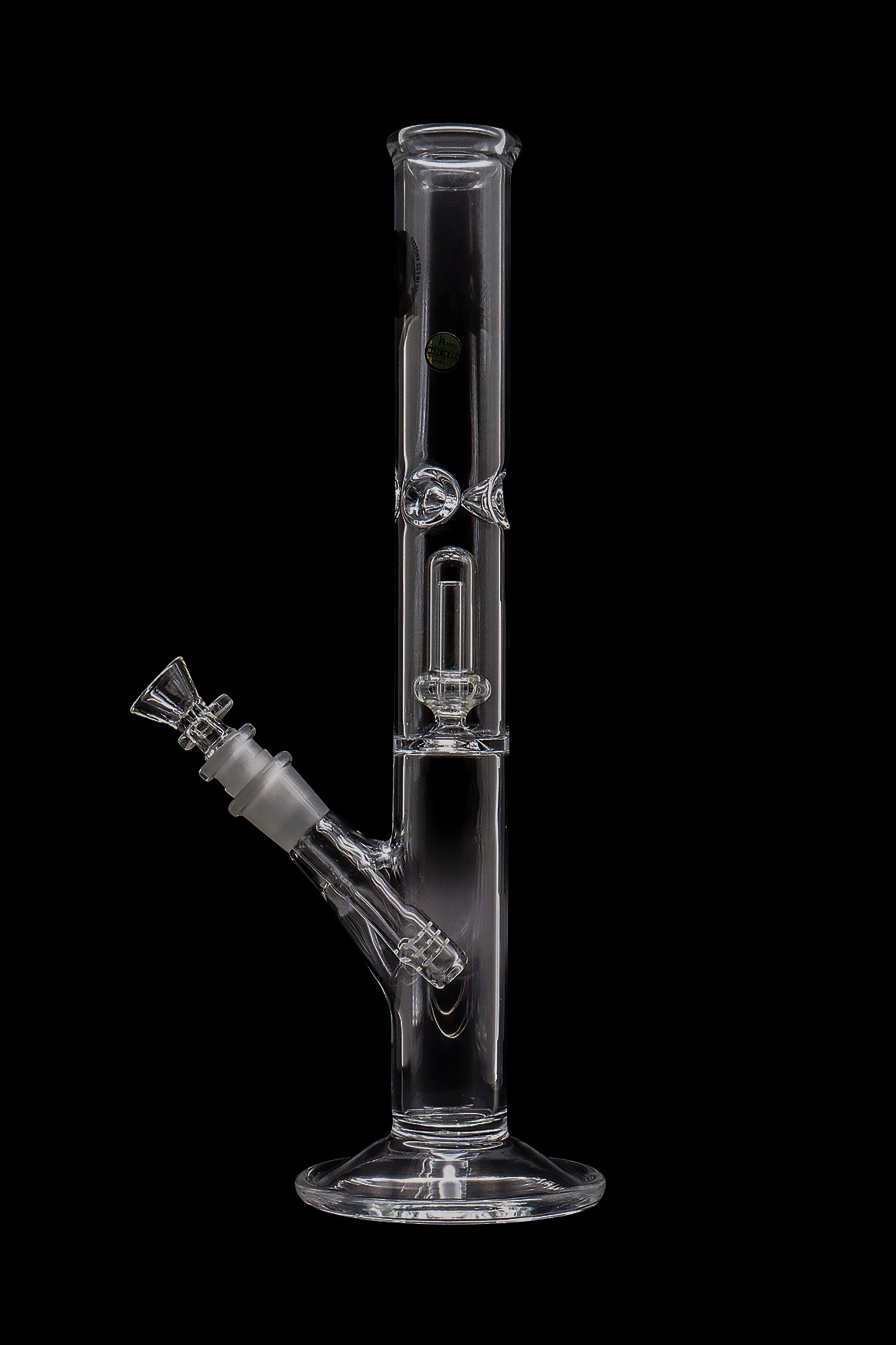 LA Pipes Classic Straight Single or Double Showerhead Perc - The Ultimate Smoking Experience