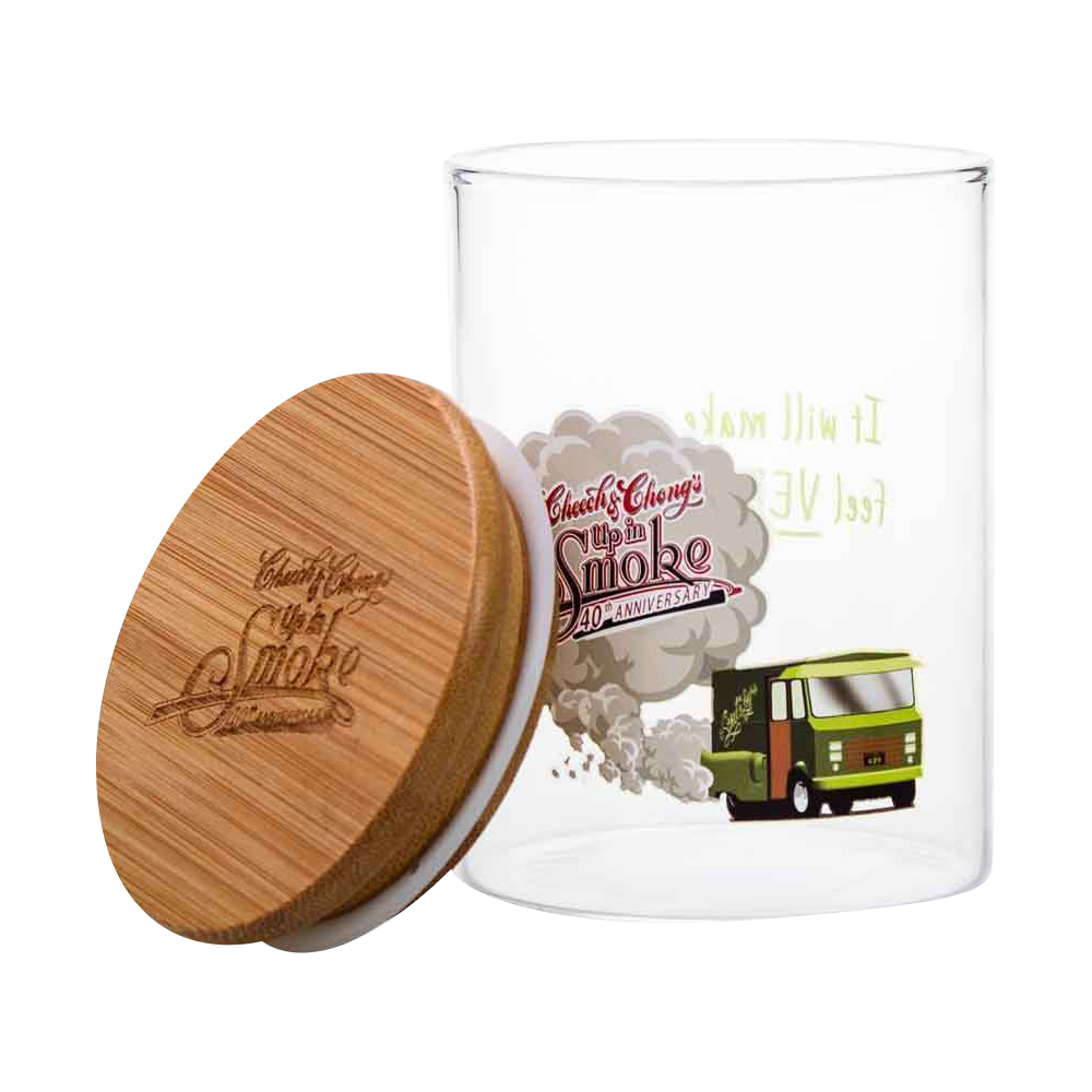 Cheech & Chong's Iconic Green Van 40th Anniversary Stash Jar - A Must-Have for Fans!