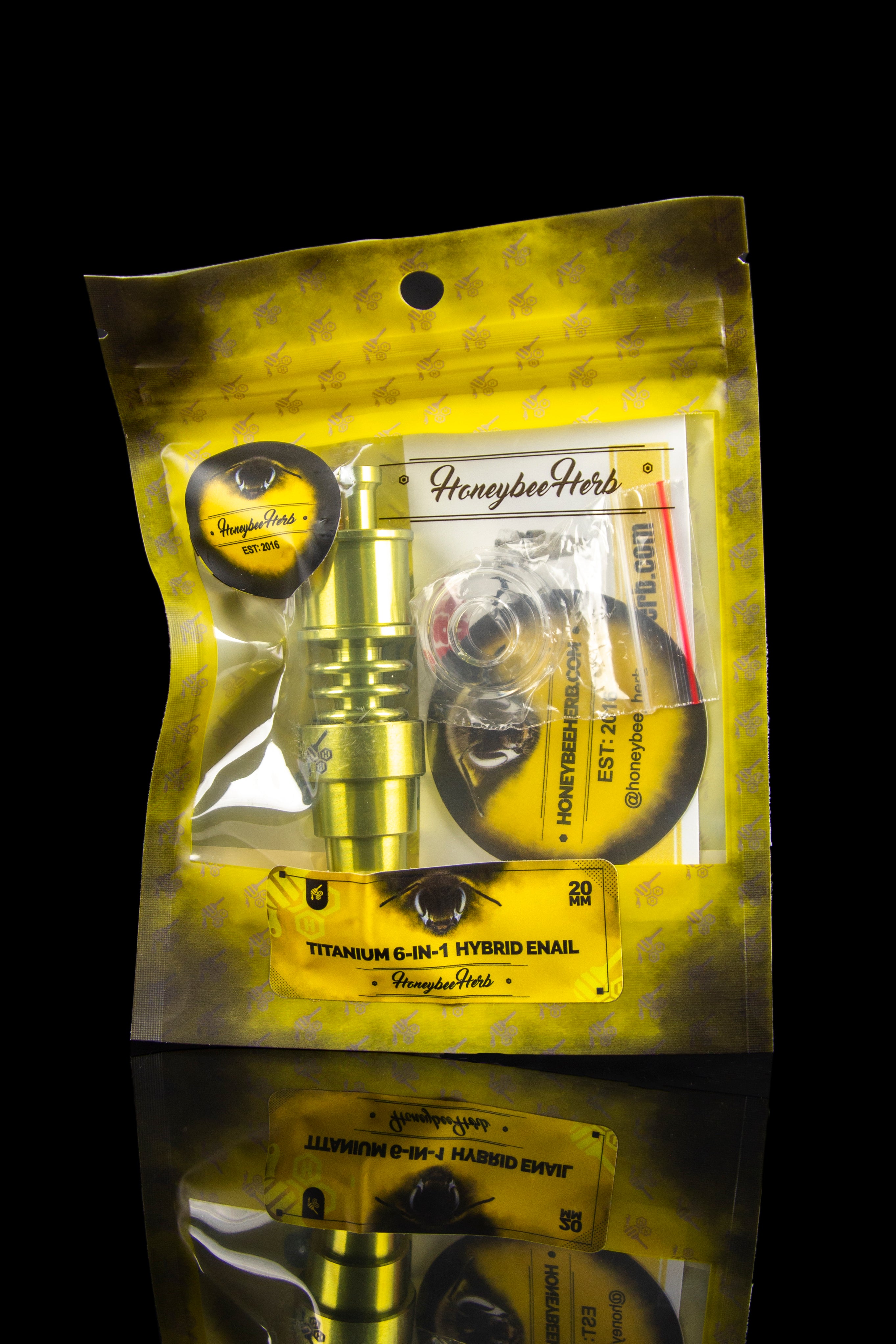 Honeybee Herb Titanium 6-in-1 Hybrid E-nail: The Ultimate Dabbing Essential