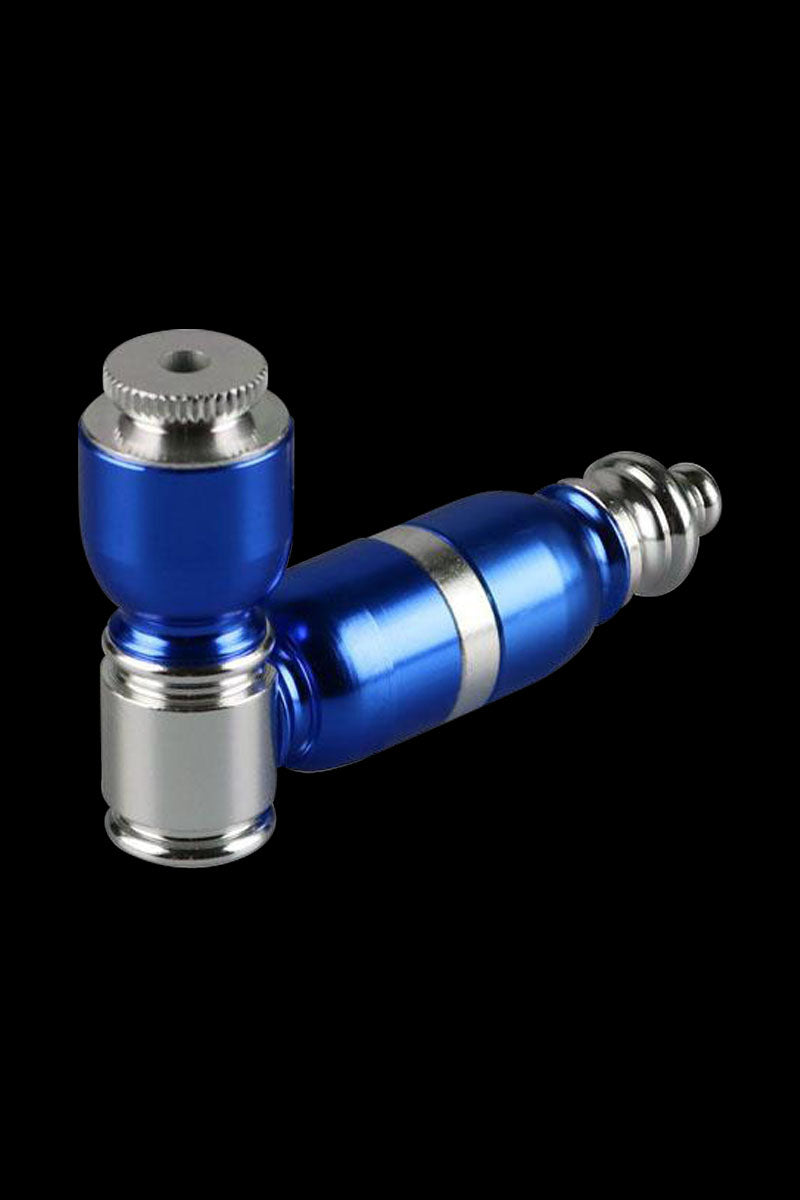 Vibrant Portable Metal Dry Herb Hand Pipe