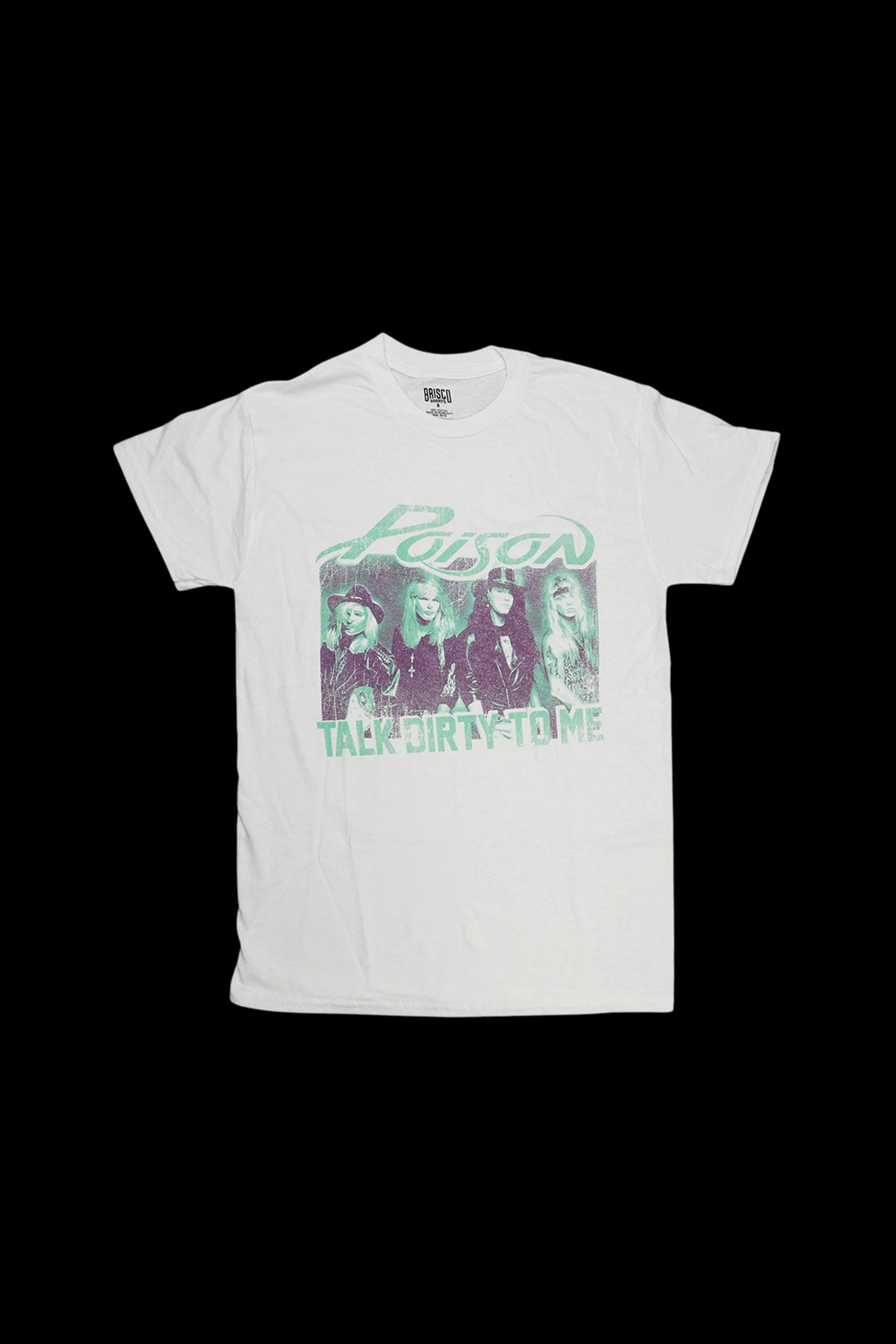 Brisco Brands' Edgy Poison Talk Dirty Unisex T-Shirt