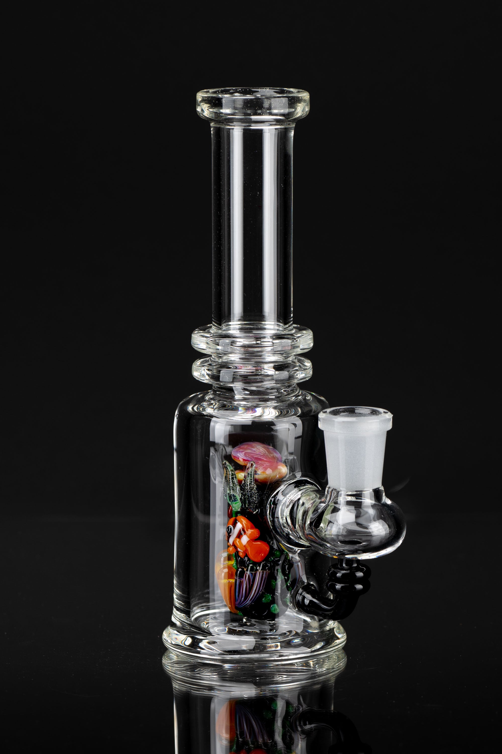 Empire Glassworks Mini Tube - Save the Seas: A Stunning Coral Reef Tribute