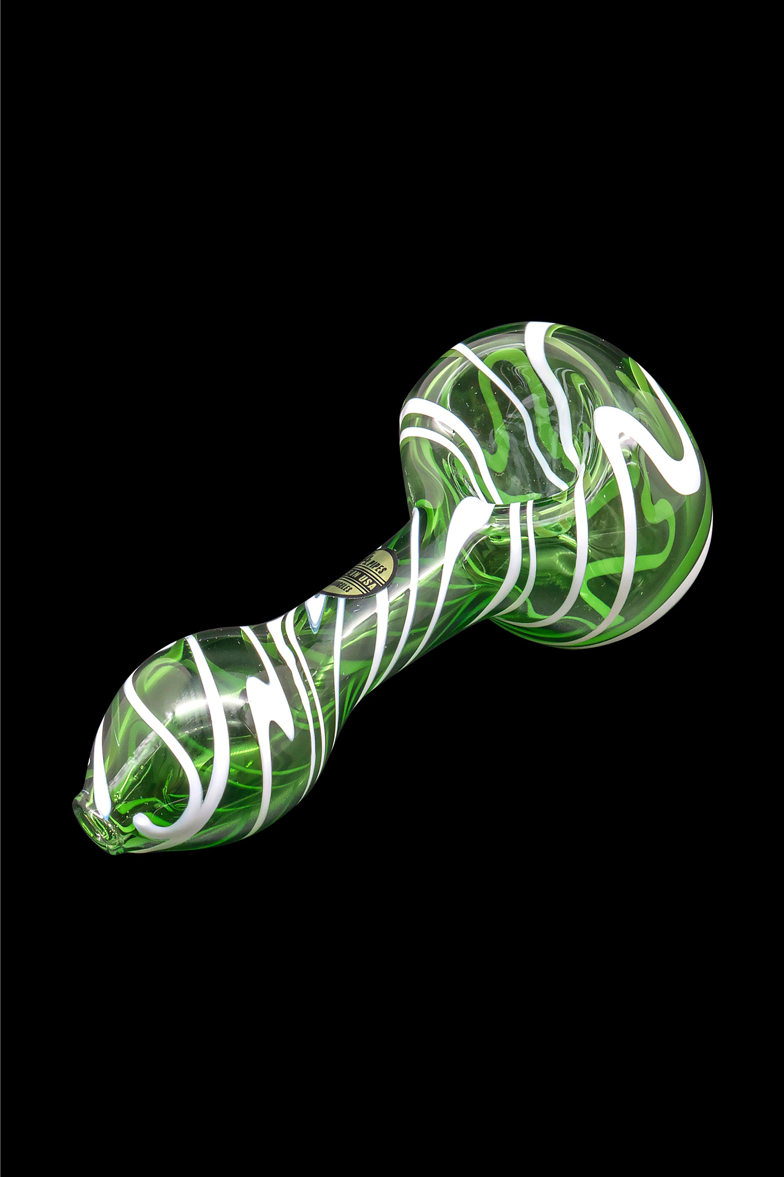 LA Pipes Warped Space Color Glass Spoon - A Stunning Smoking Essential