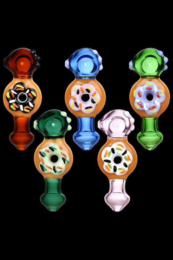 Pulsar 5-Piece Donut Hand Pipe Set - Irresistible Smoking Bundle!