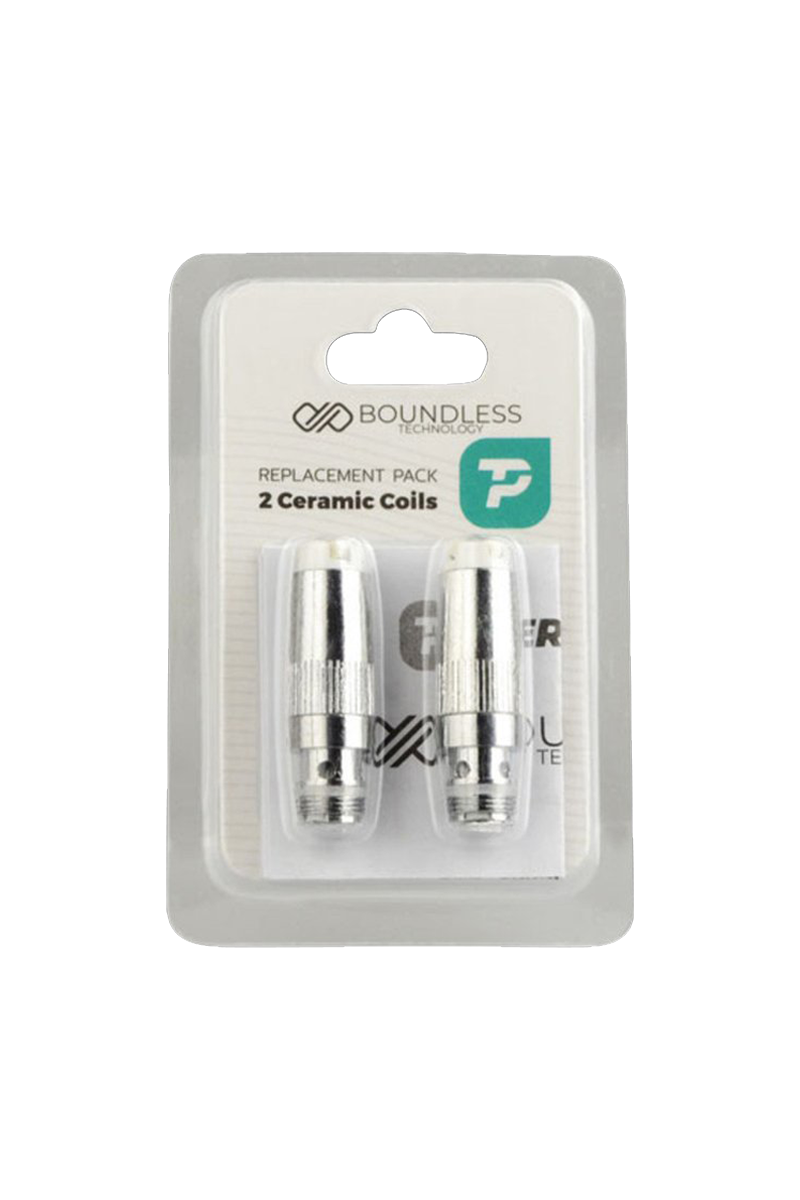 Boundless Terp Pen Dual Ceramic Coil Atomizer - 2 Pack: Unleash Your Vaping Bliss!