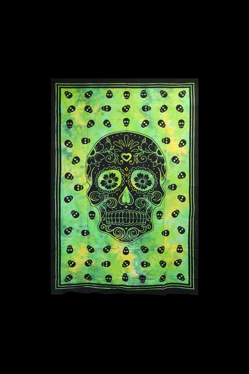 Eye - Catching Multi Skull Tapestry