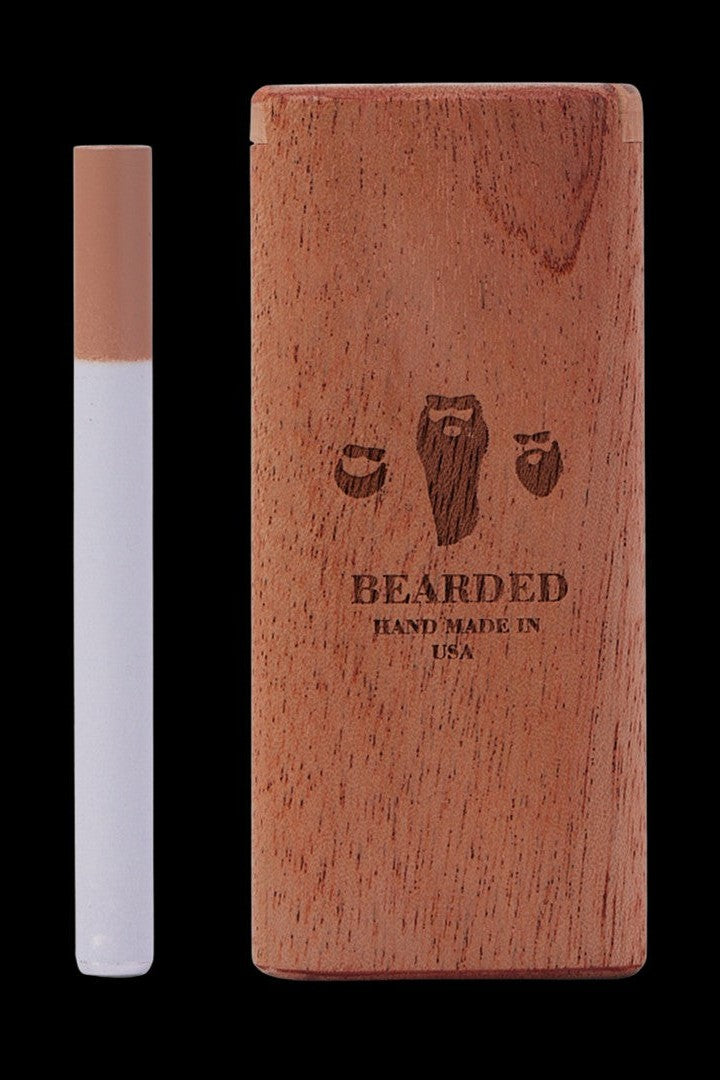Bearded Slide-Top Dugout: The Ultimate On-the-Go Smoking Companion