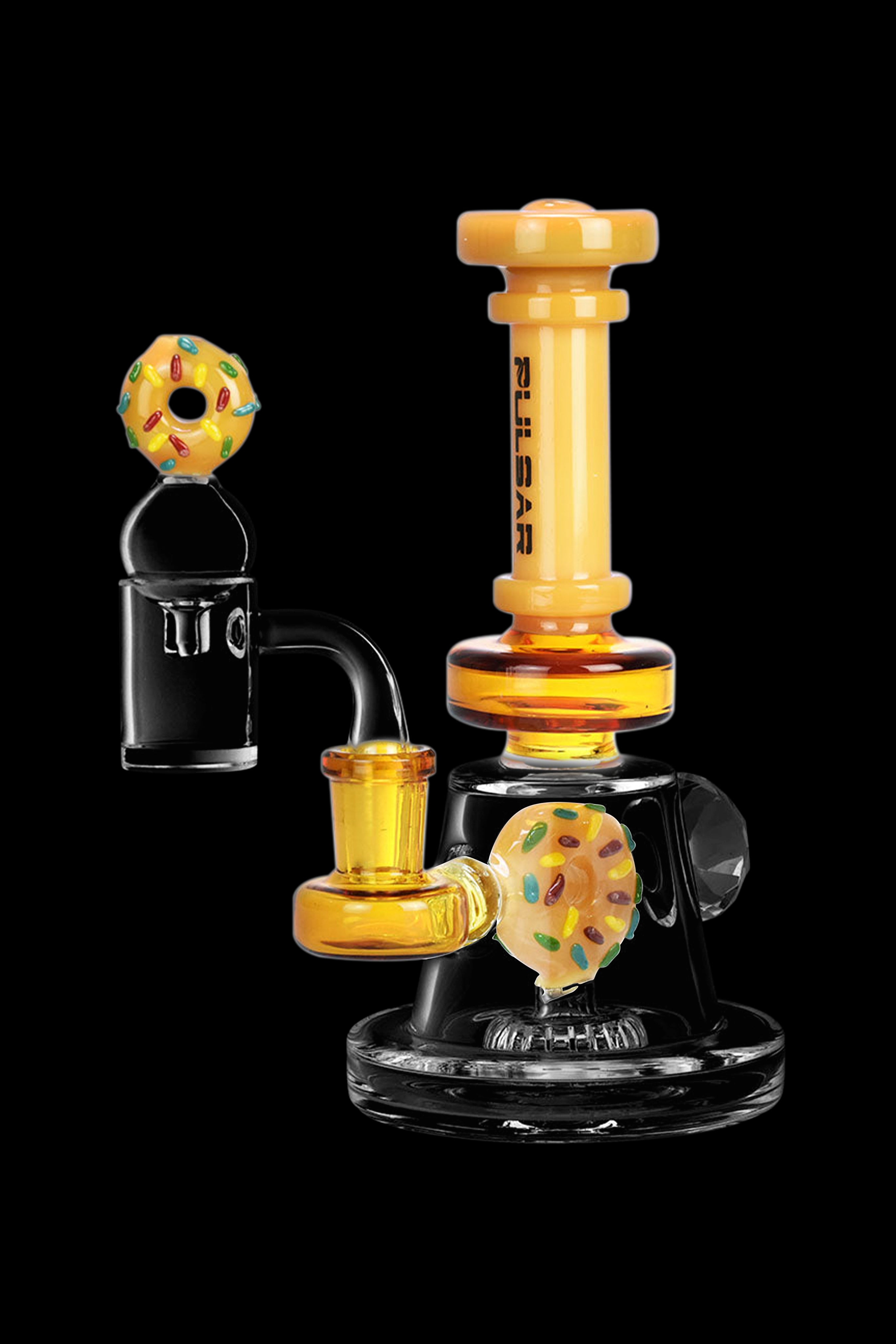 Pulsar's Stunning Donut Diamond Dab Rig Set