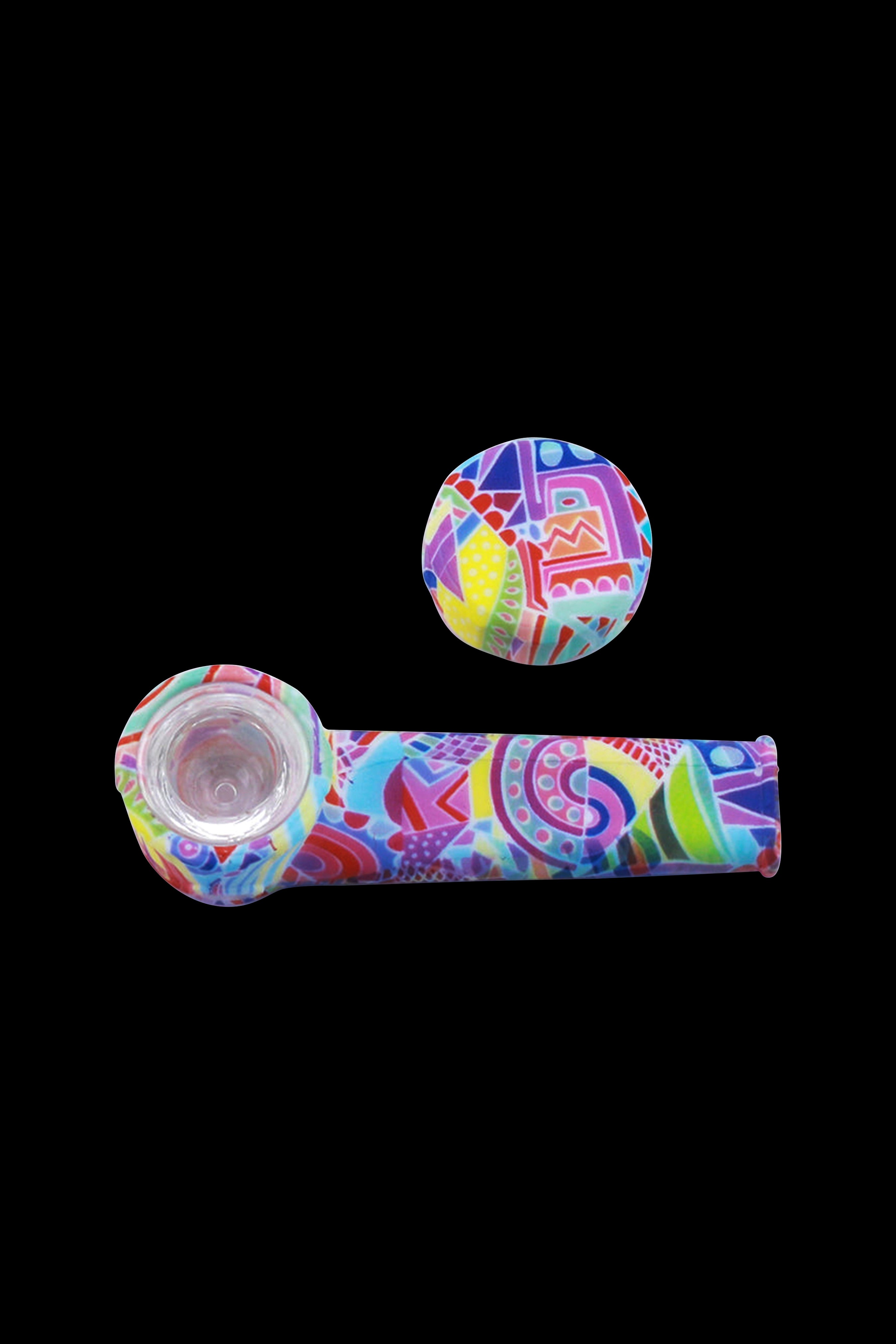Cloud 8 Colorful Silicone Hand Pipe - Your Smoking Adventure Essential