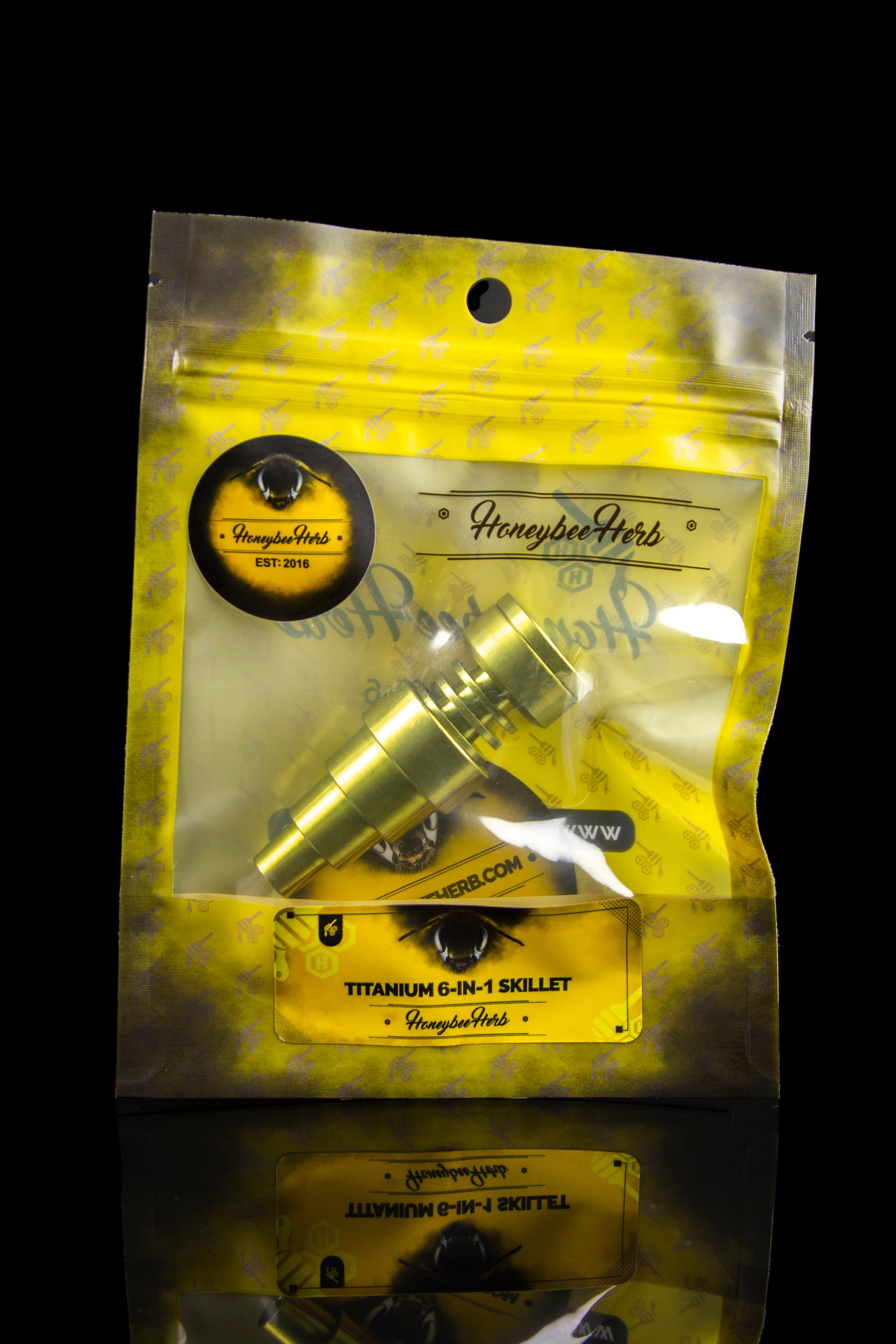 Honeybee Herb Titanium 6-In-1 Stunning Skillet Nail