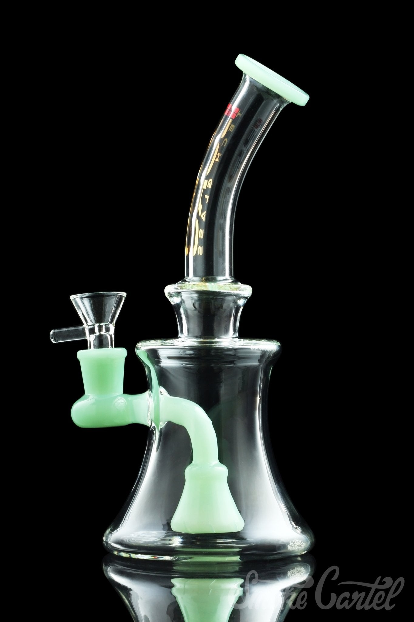 BoroTech Glass Gefion Flared Beaker Showerhead - The Ultimate Relaxation Pipe