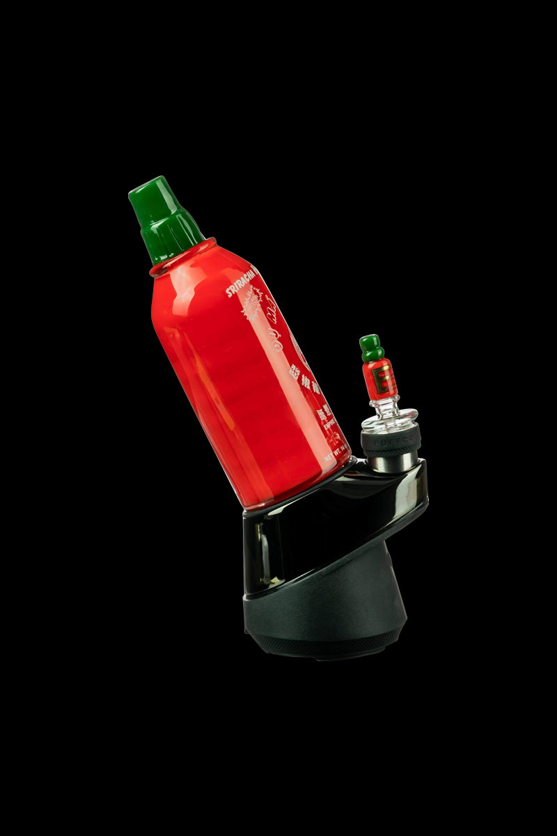 Empire Glassworks Sriracha Themed Carb Cap: A Must-Have for Puffco Peak Users