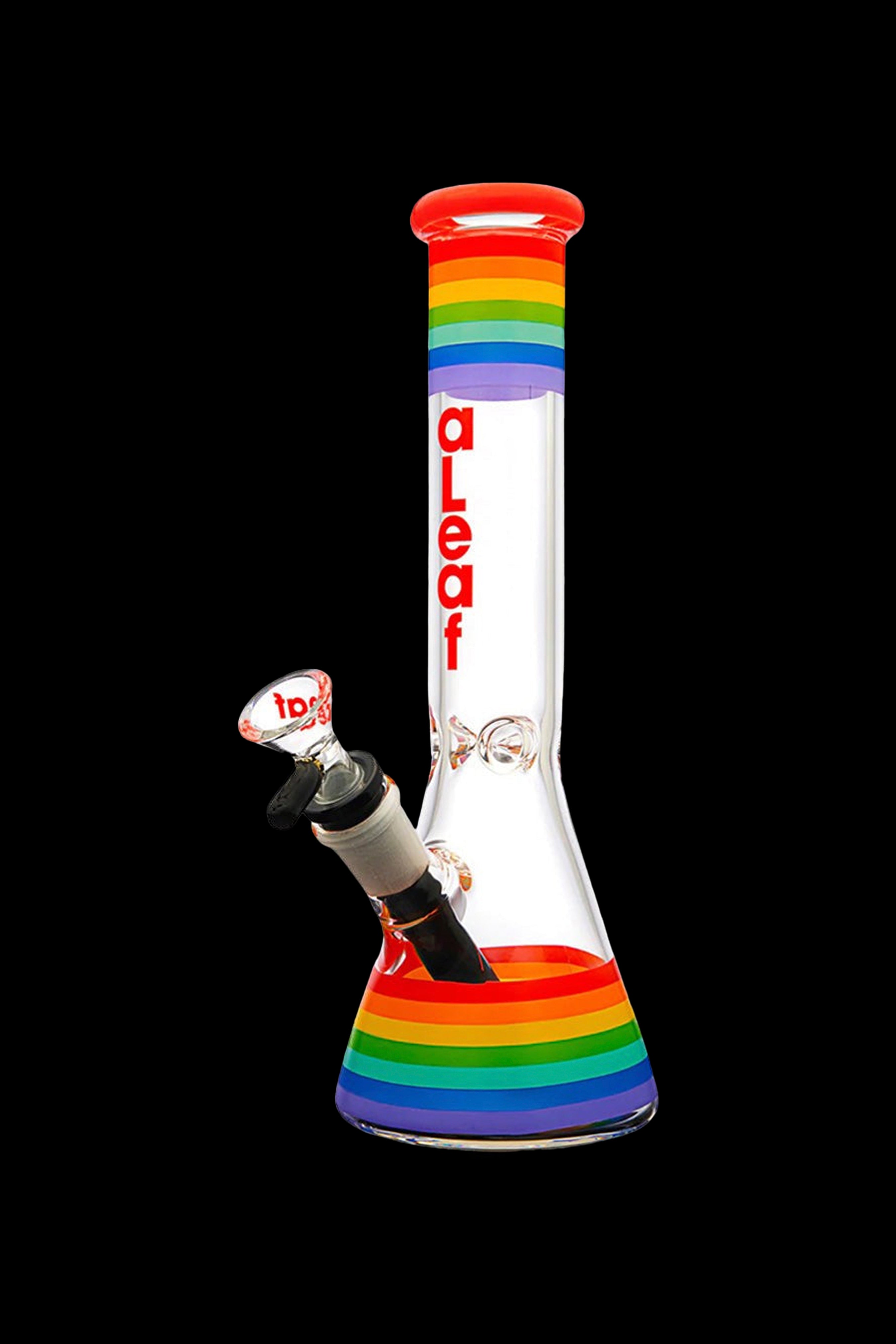 aLeaf Pride Flag Beaker Water Pipe - A Stunning Smoking Essential