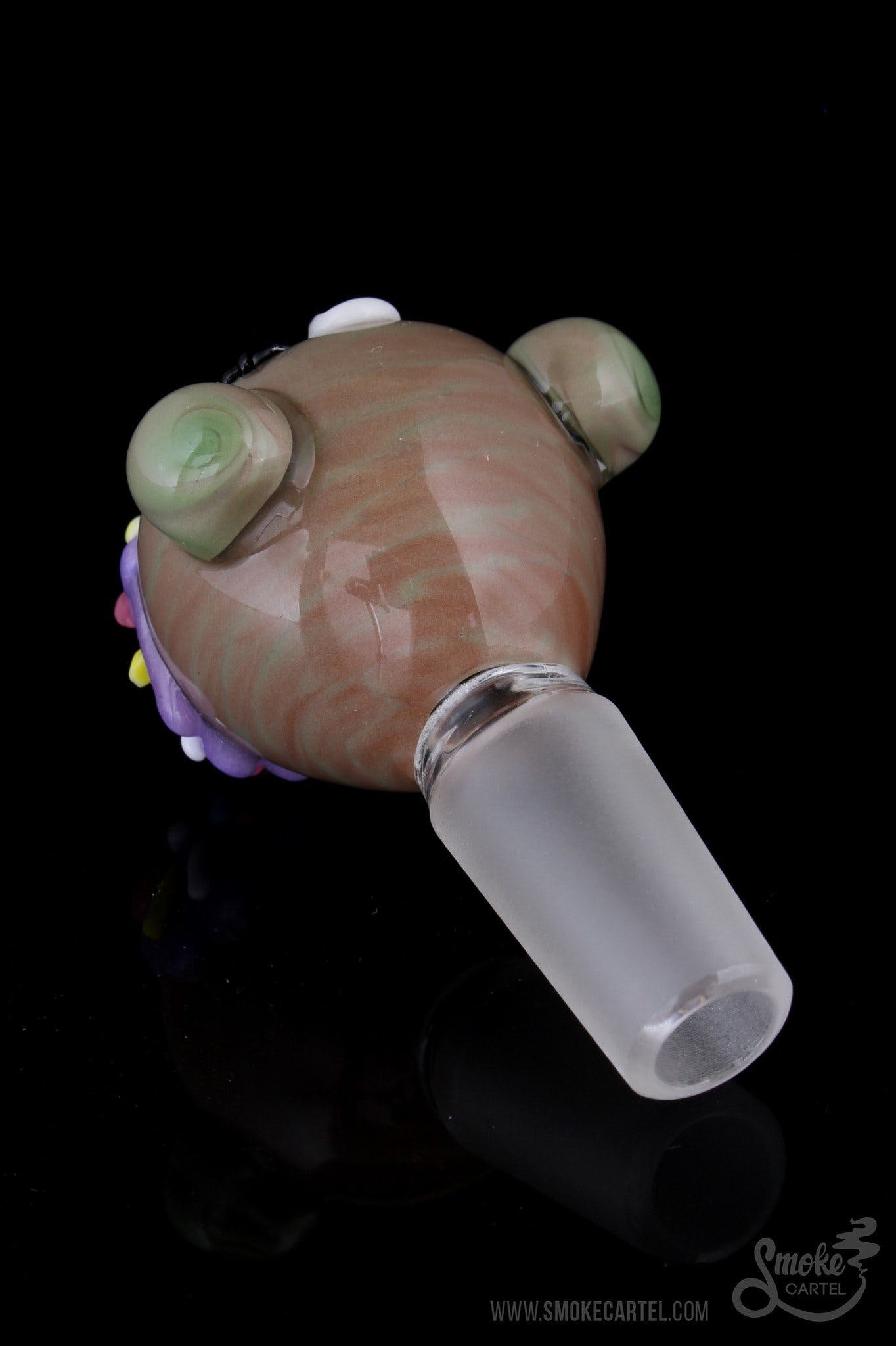 Empire Glassworks Teddy Donut Flower Bowl: Adorable Smoking Companion