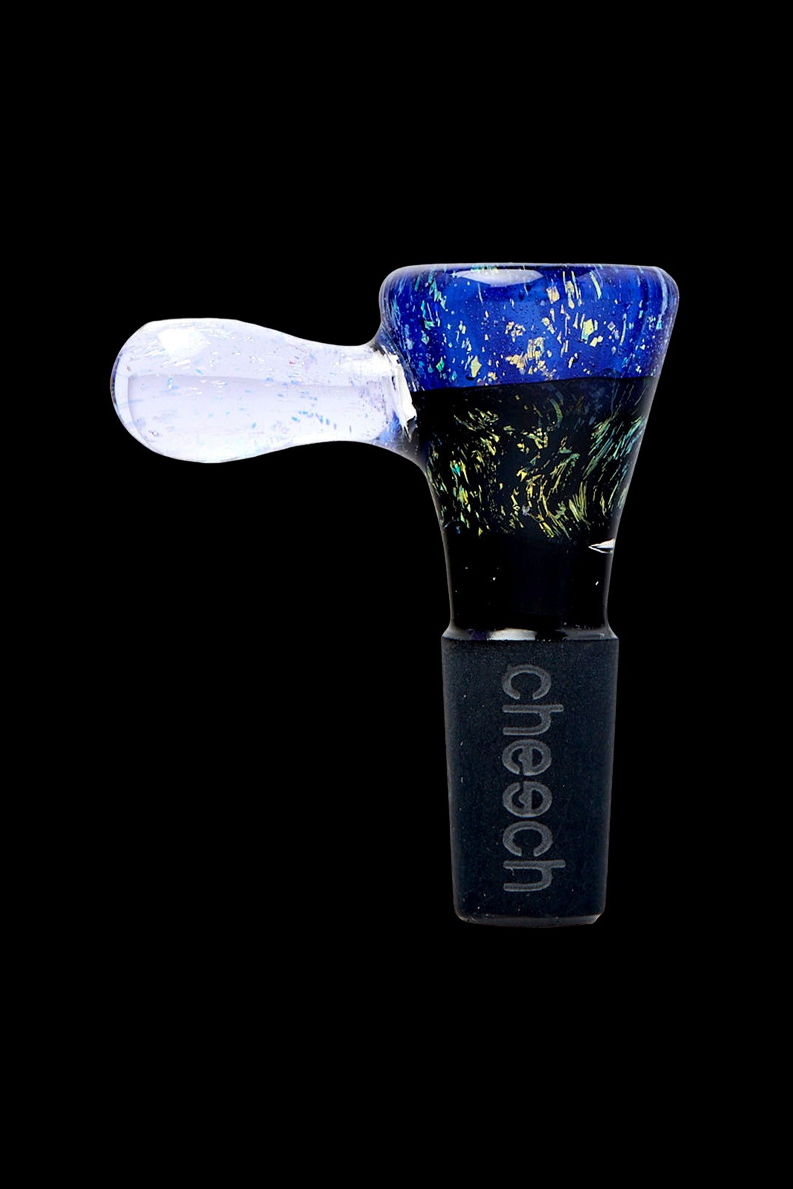Cheech Glass Transparent Dichro Herb Slide - Elevate Your Smoking Experience