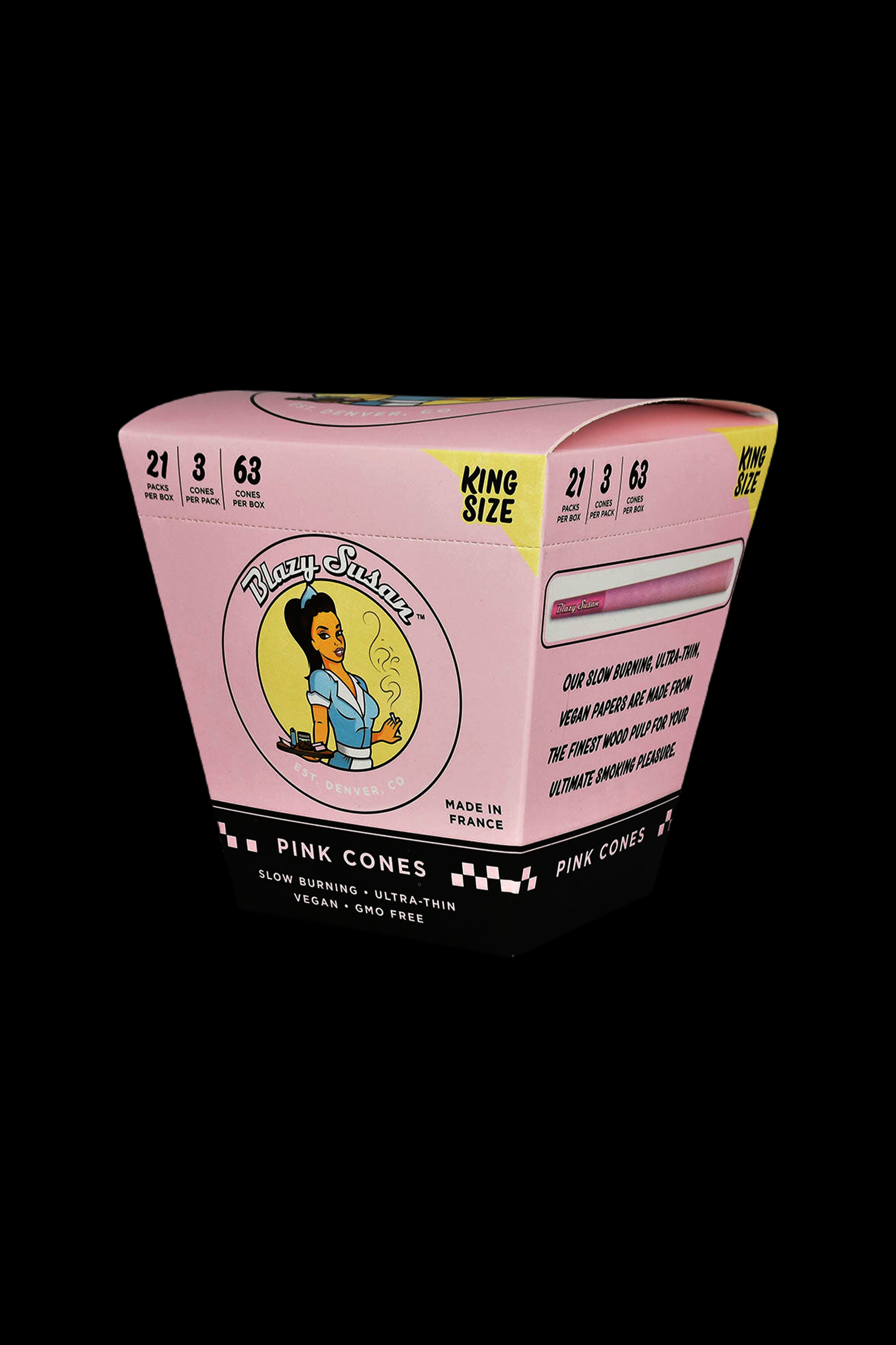 Blazy Susan Pink Luxury Pre-Rolled Cones - 21 Pack
