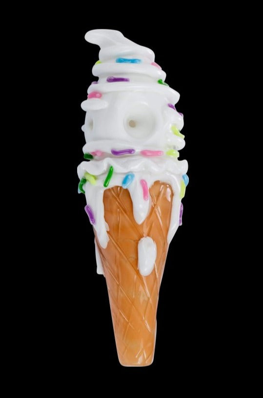 Empire Glassworks' Irresistible Sprinkles Ice Cream Cone Pipe