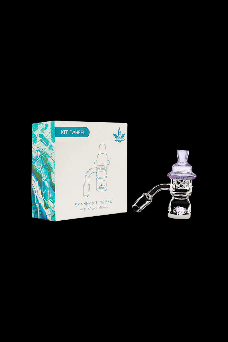 aLeaf Quartz Banger Spinner Kit - The Ultimate 'Wheel' Experience