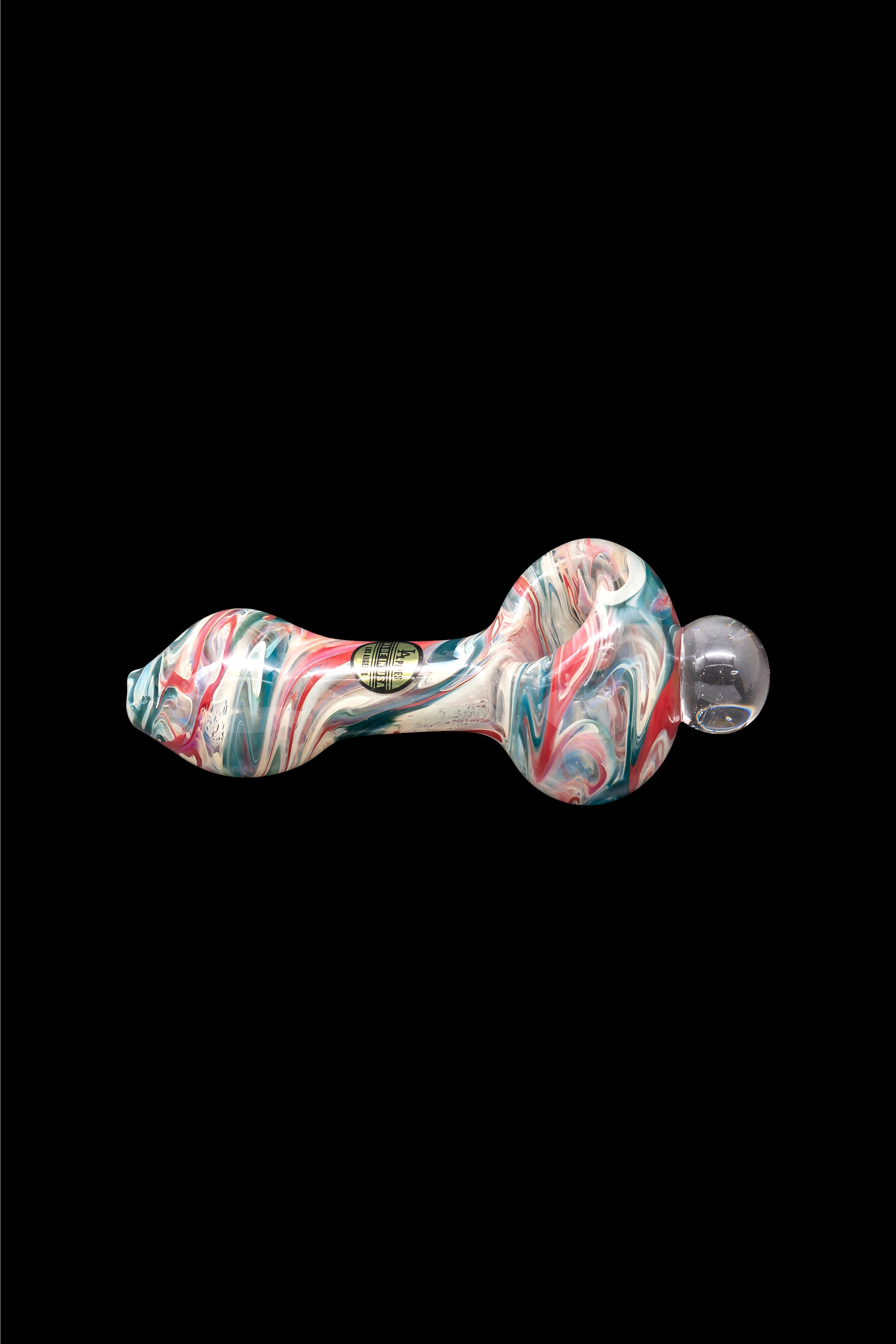 LA Pipes Glass Spoon Pipe - The Enchanting Primordial Ooze