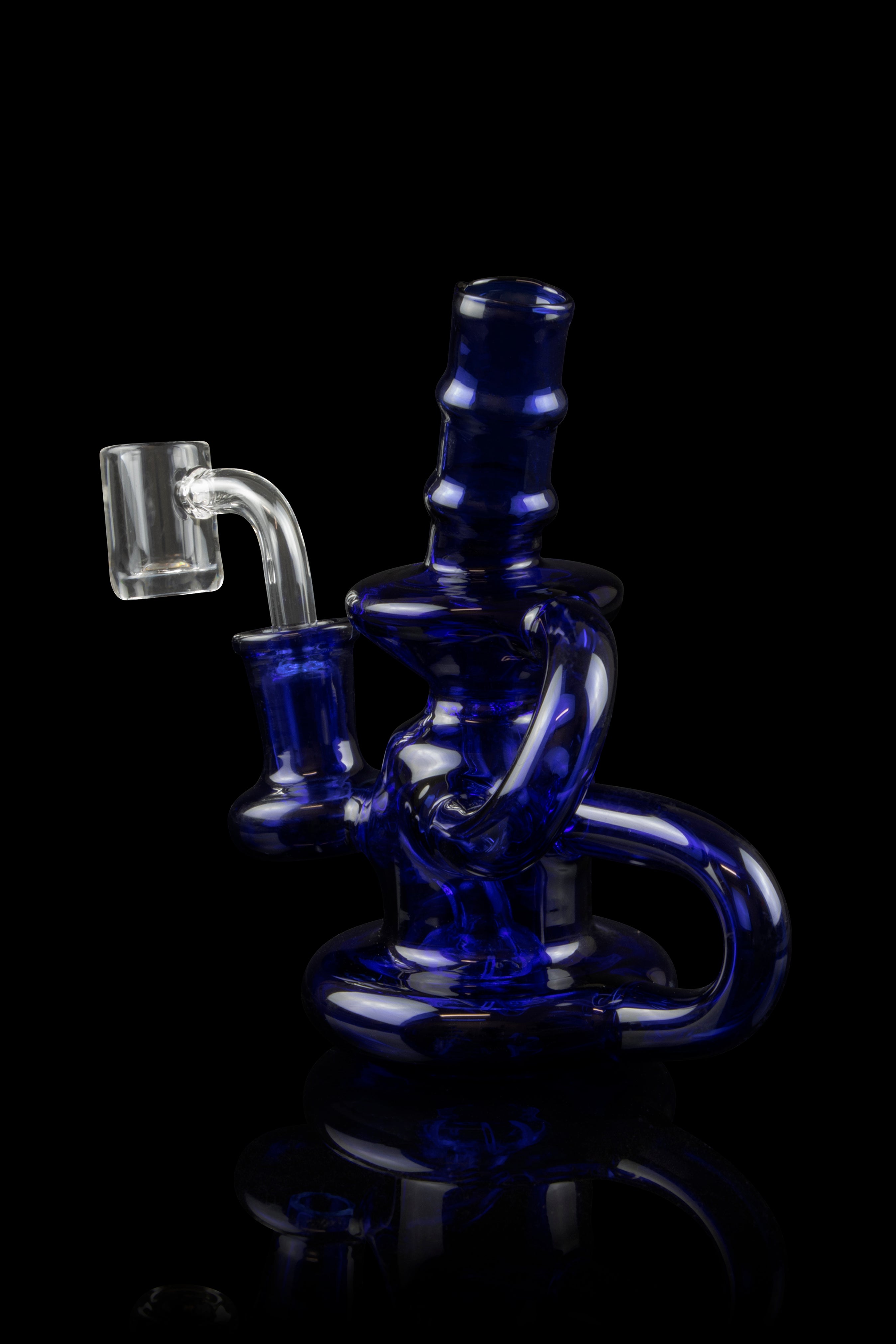 Compact Mini Travel Recycler Dab Rig - Your Adventure Companion