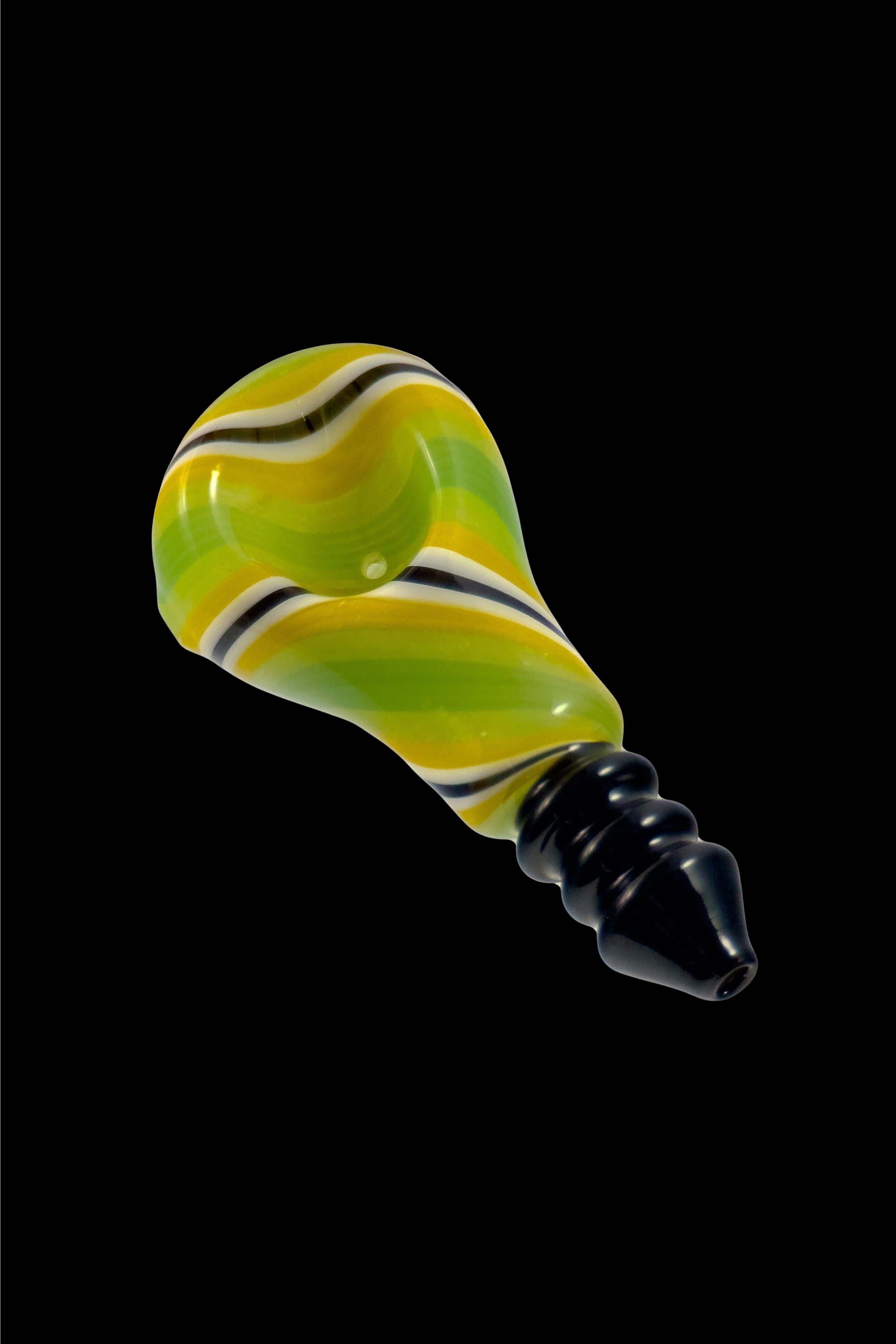 Crush Light Bulb Pipe - A Colorful Smoking Artifact