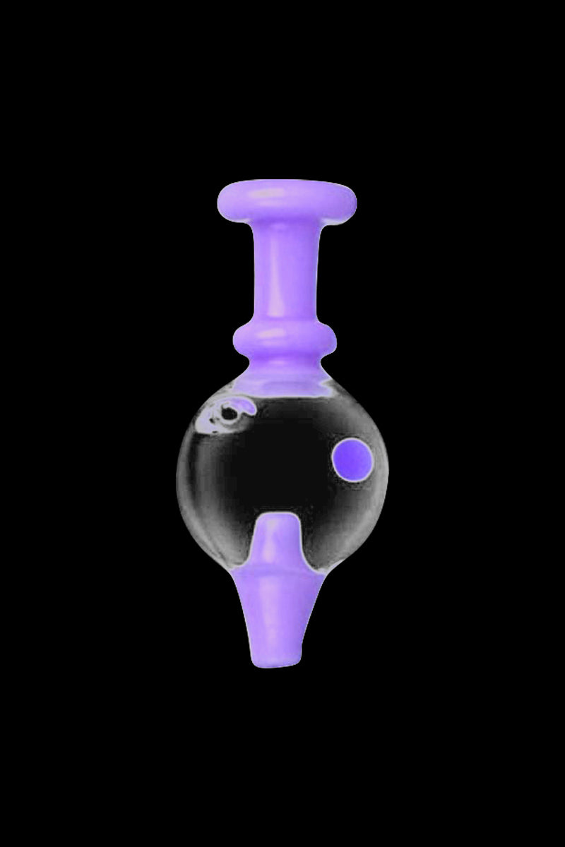 Incredible Internal Spinning Ball Carb Cap with UV Glow