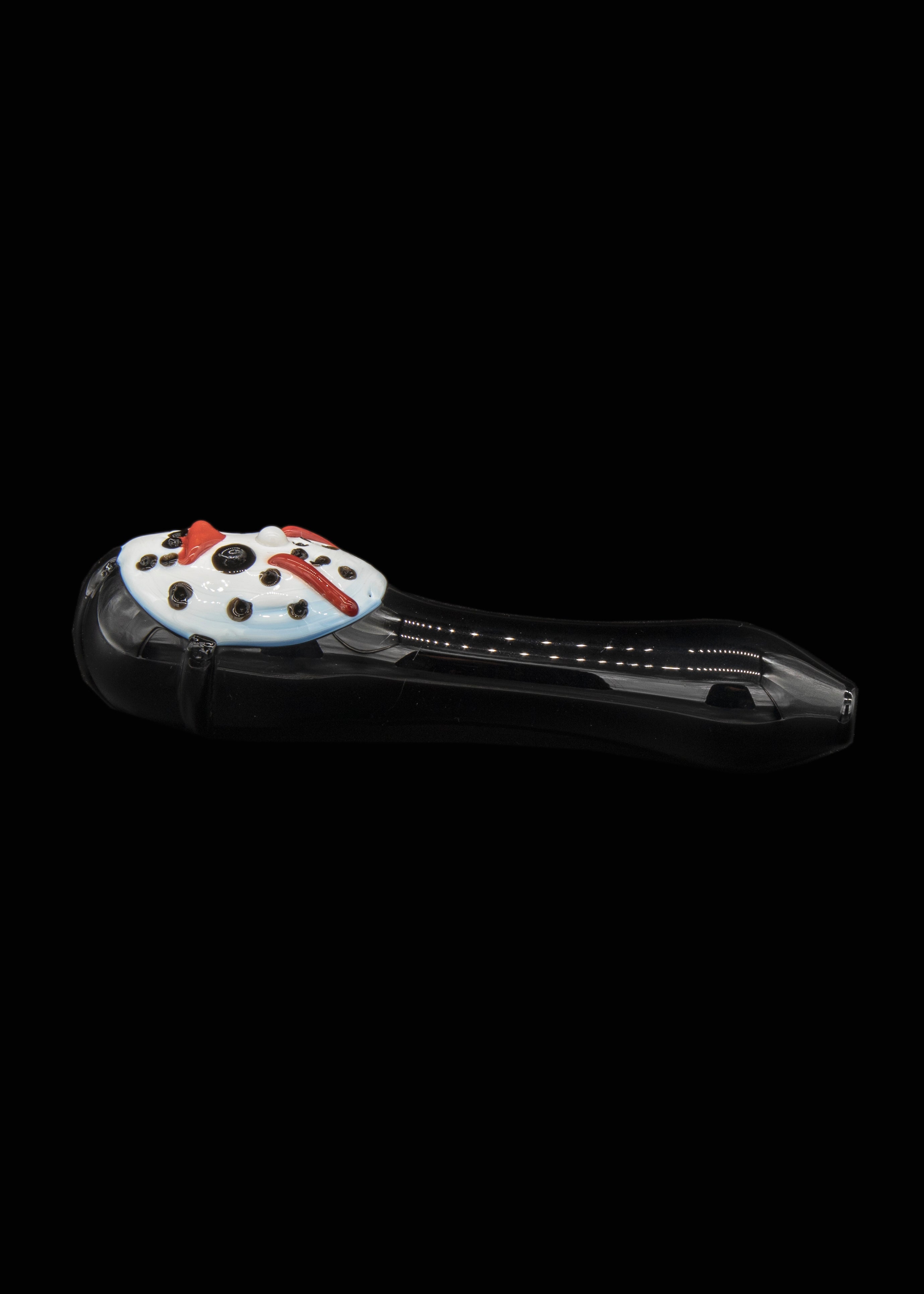 LA Pipes Frightening Hockey Mask Hand Pipe