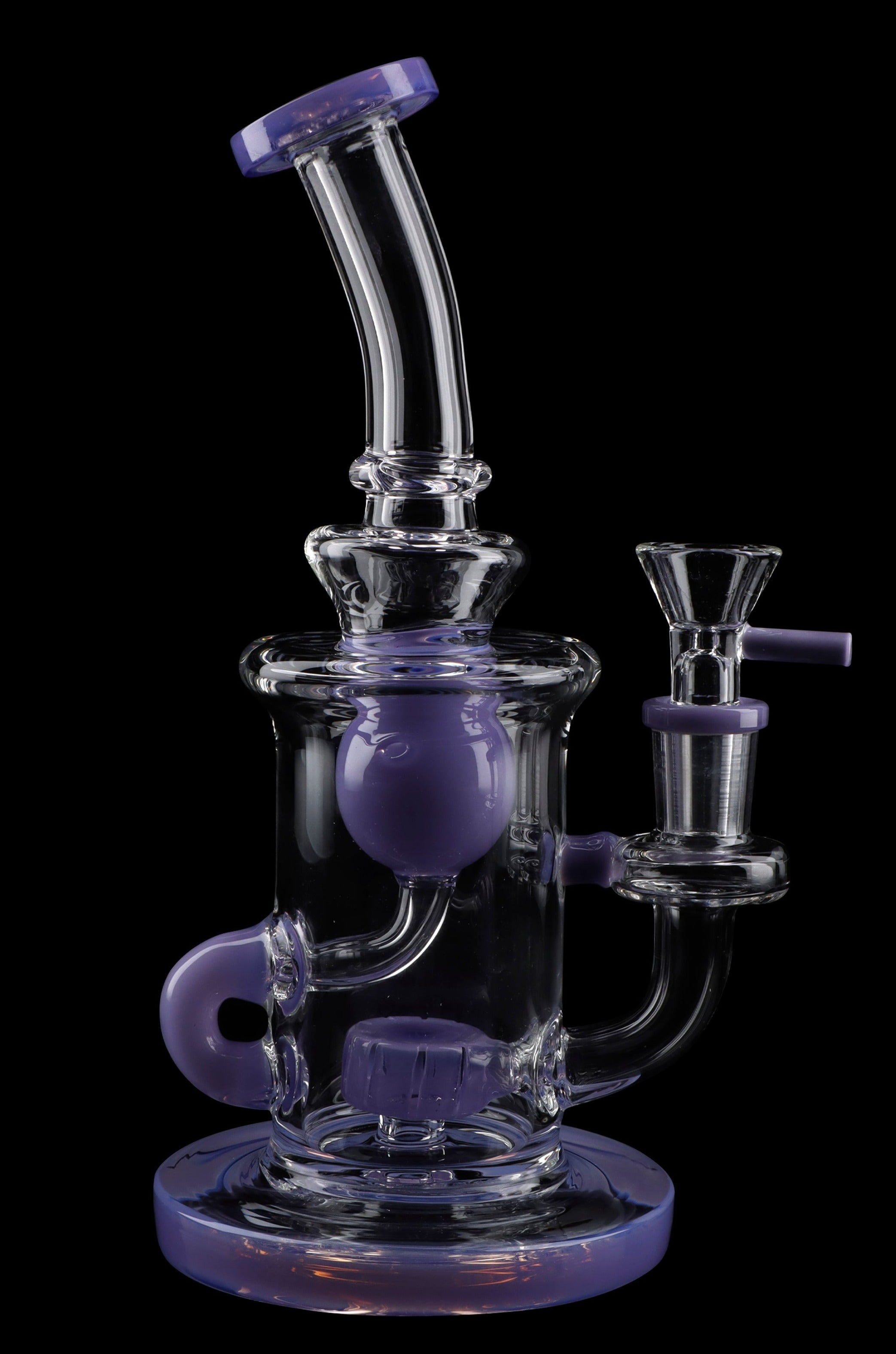 Gorgeous Hourglass Base Water Pipe for Smooth Smoking