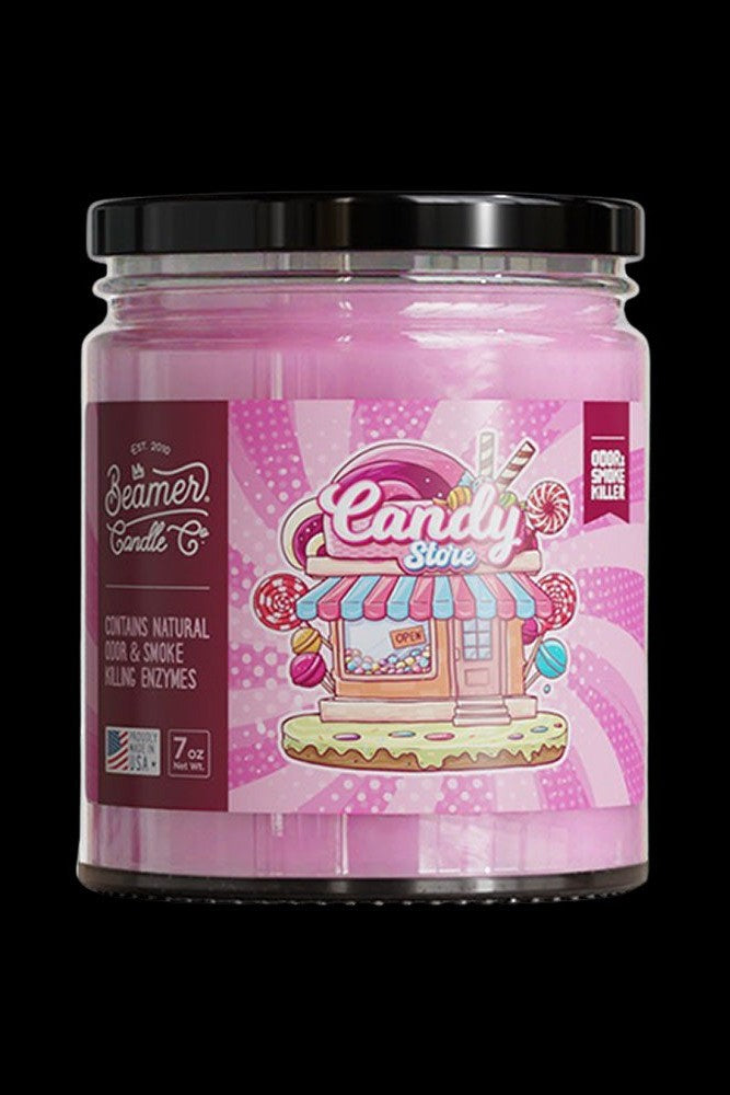 Beamer Candle Co. 7oz Glass Jar Candle: The Ultimate Odor & Smoke Killer