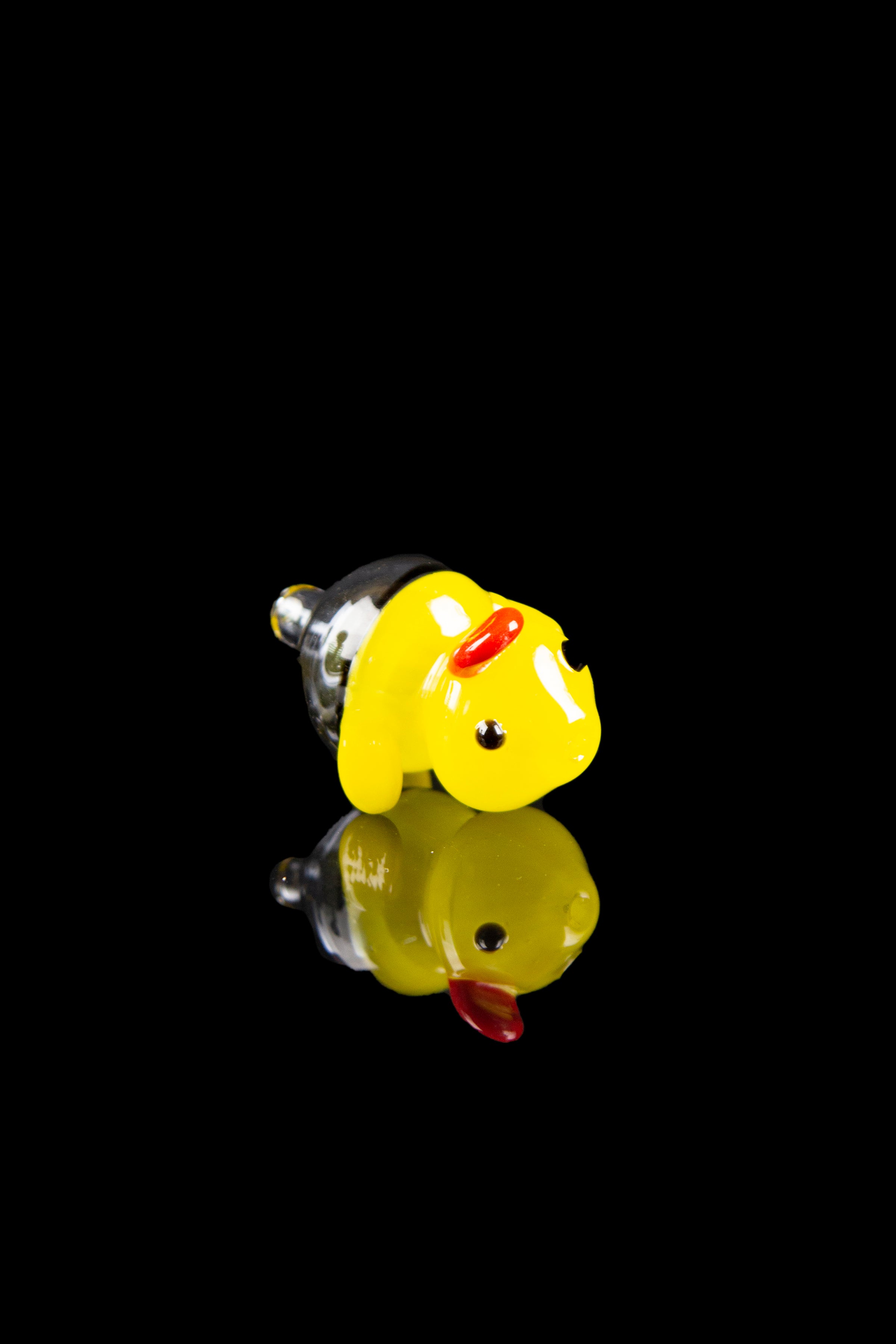 Adorable Ducky Carb Cap with Vibrant Colored Accents
