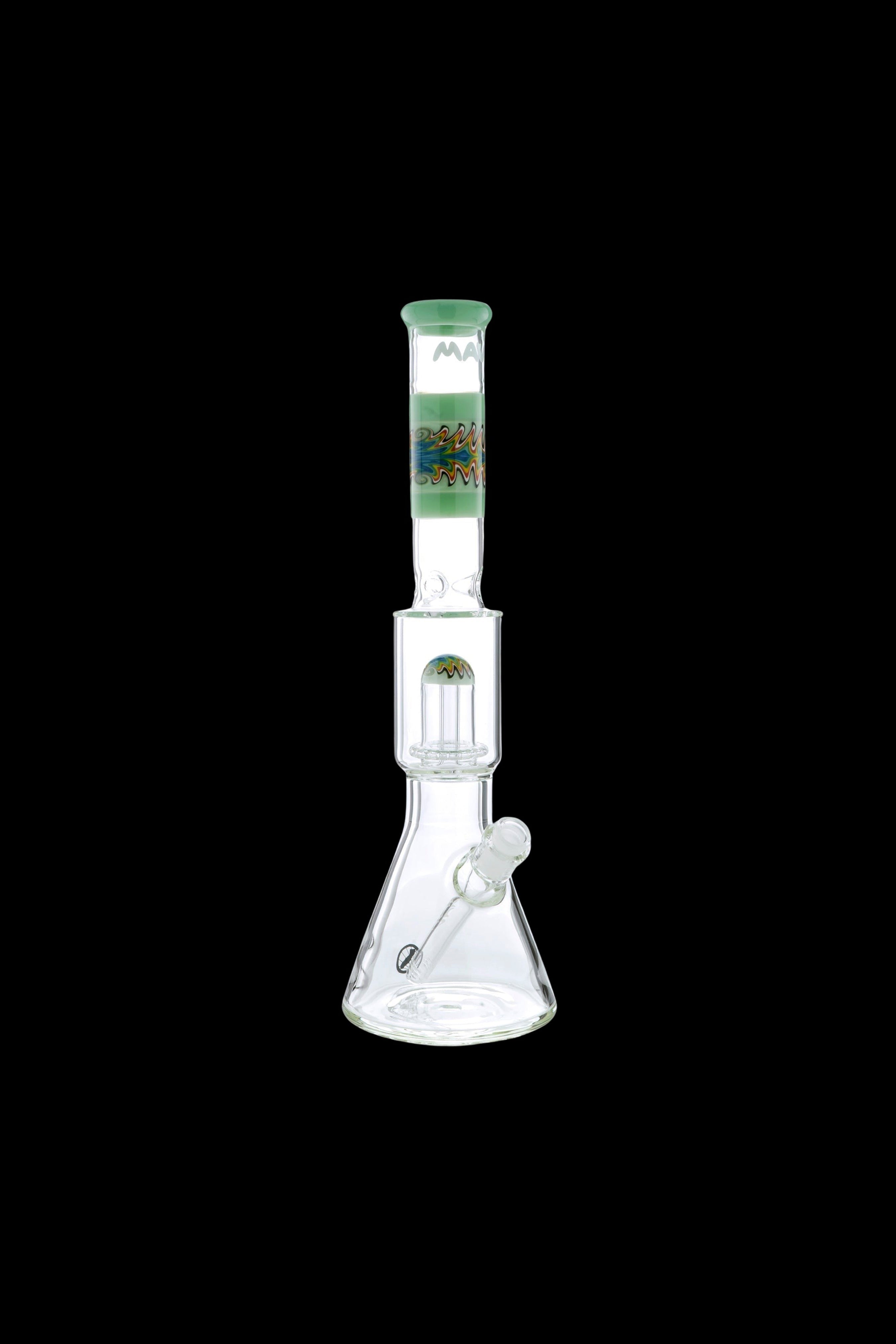 MAV Glass Wig Wag Reversal UFO Wide Beaker - The Ultimate Smoking Experience
