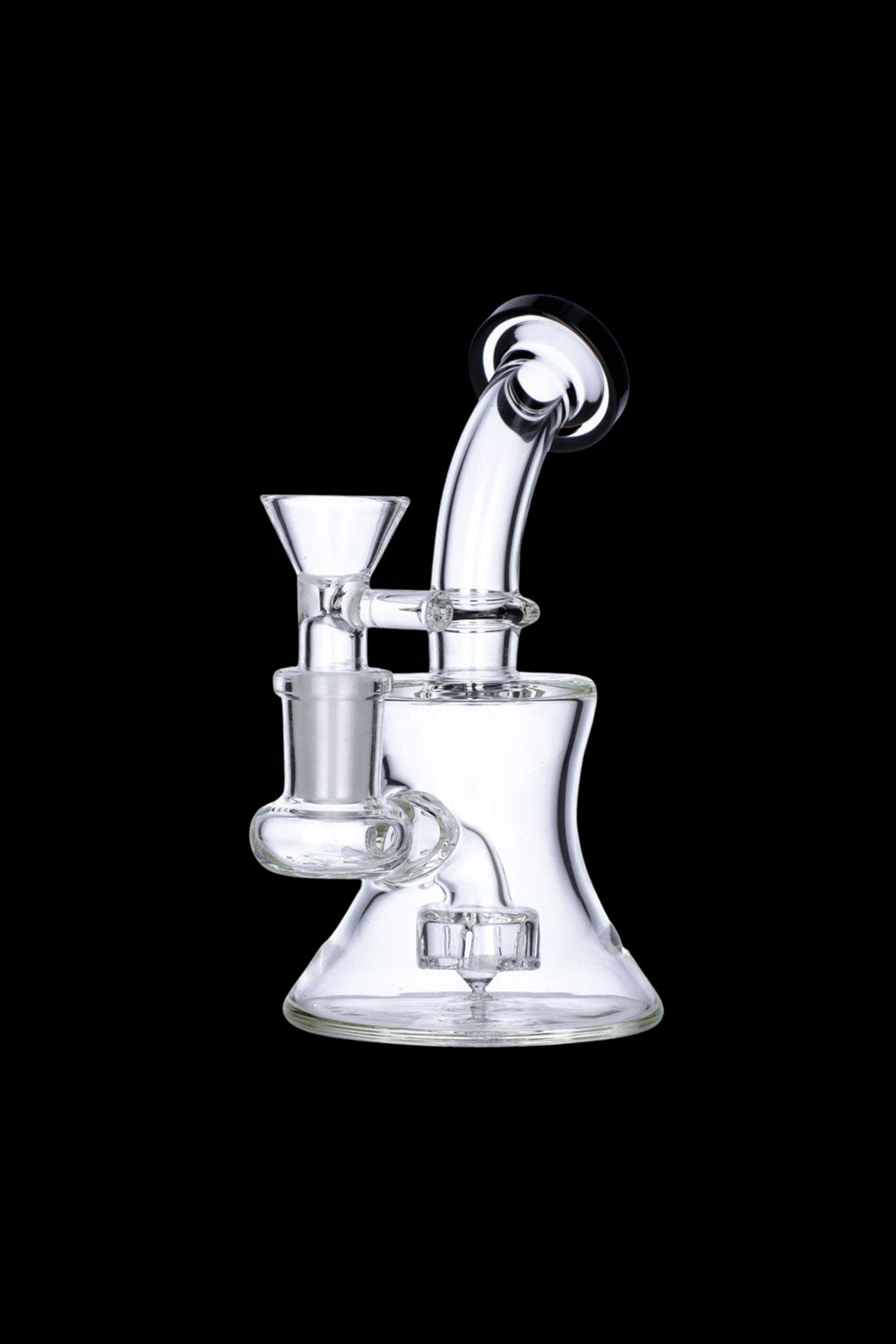 Compact 5.5” Hourglass Base Water Pipe - Big Hits in a Small Package