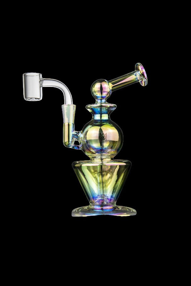 MJ Arsenal Iridescent Gemini Mini Dab Rig: A Cosmic Dabbing Marvel