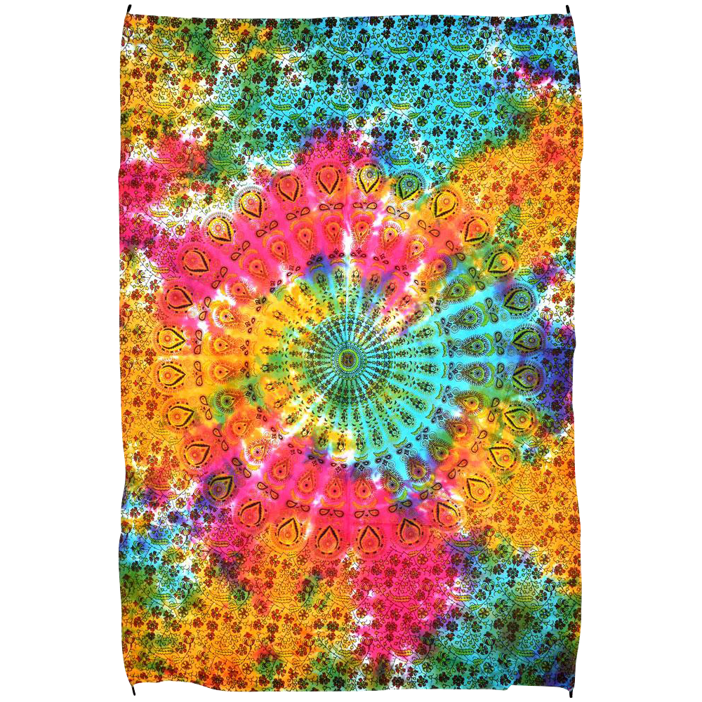 Enchanting Morpankhi Mini Tapestry Wall Hanging