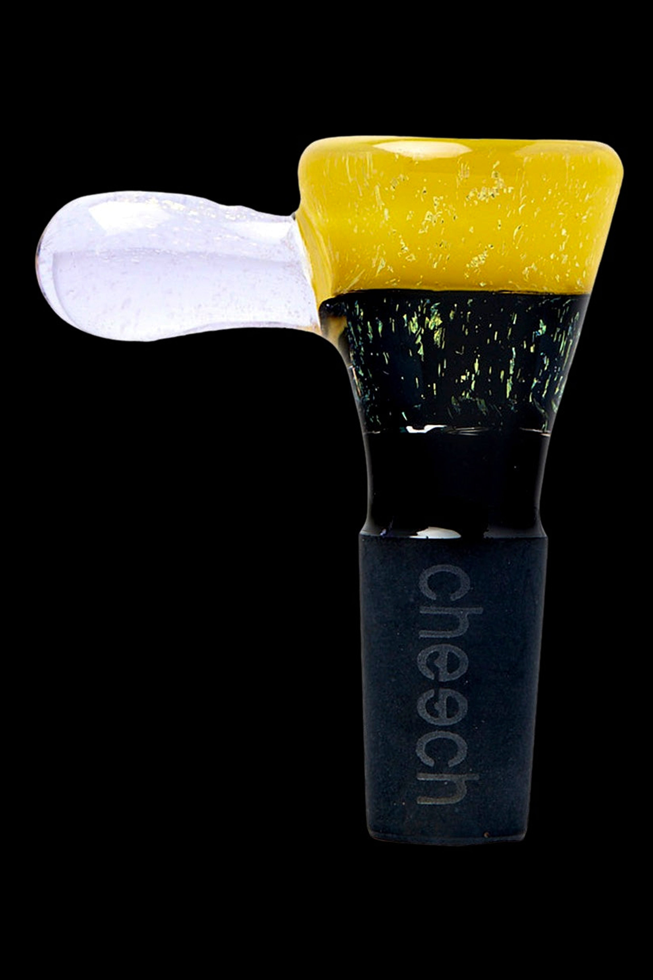 Cheech Glass Transparent Dichro Herb Slide - Elevate Your Smoking Experience