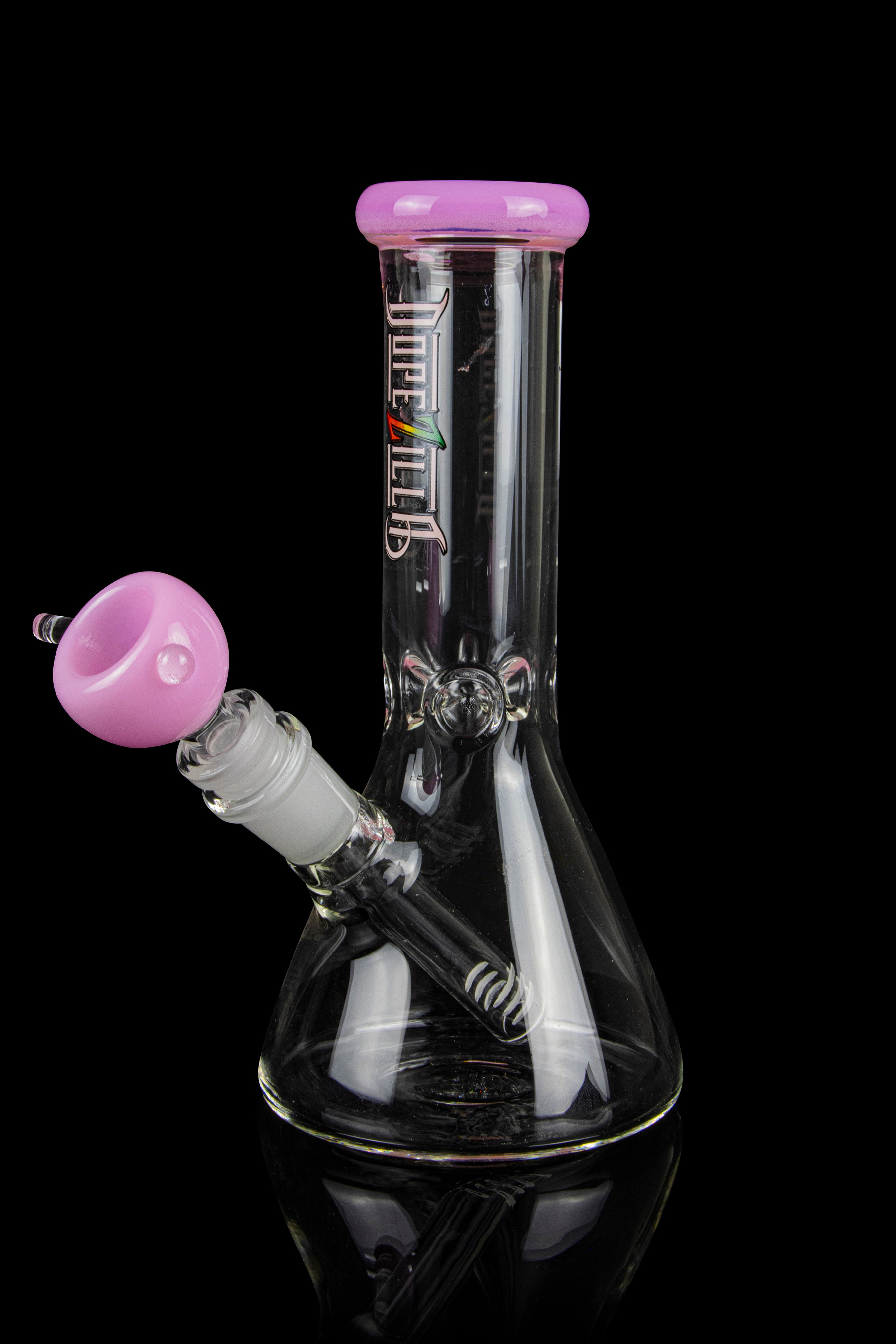 Dopezilla Lil Zilla Beaker Base Ice Bong - A Compact Beauty