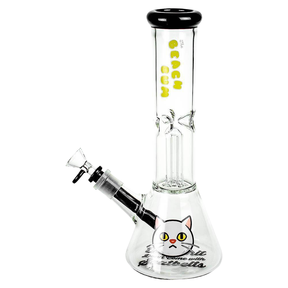Beach Bum Cat Ice Beaker Bong - The Purr-fect Smoking Companion