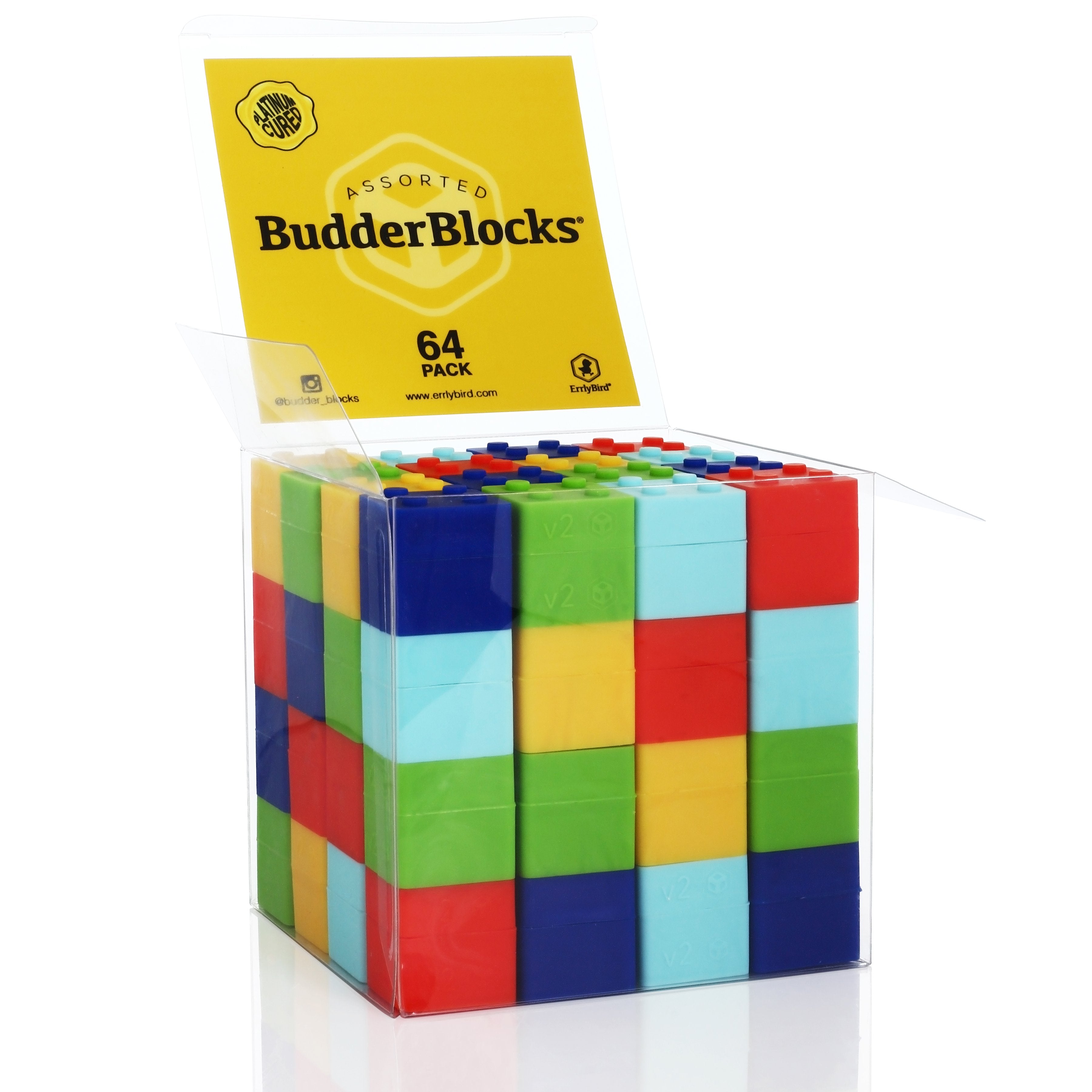 ErrlyBird BudderBlocks 64-Pack: Ultimate Wax Storage Solution