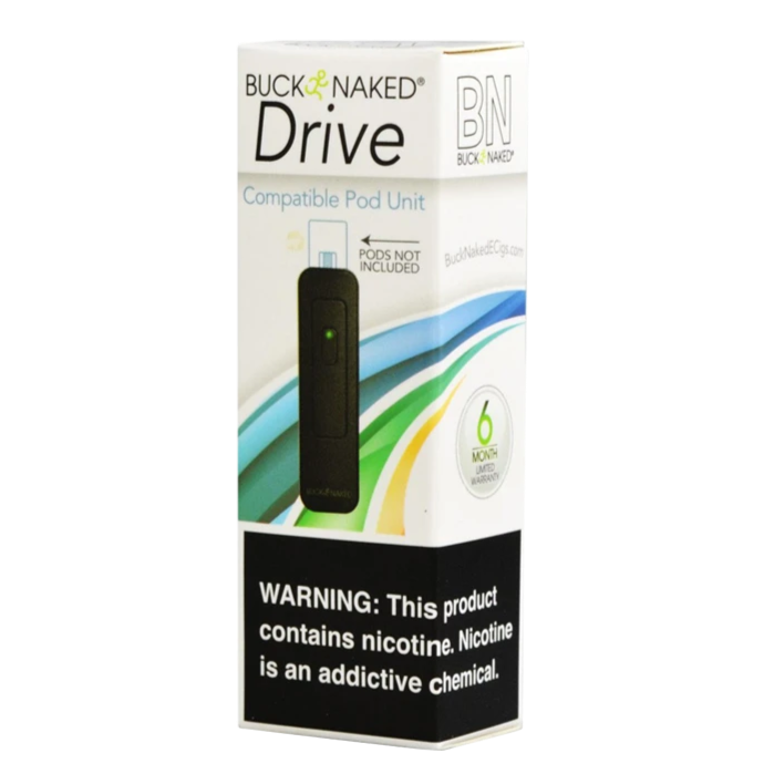 Buck Naked Drive Variable Voltage Pod Battery - The Ultimate Pod Power Solution