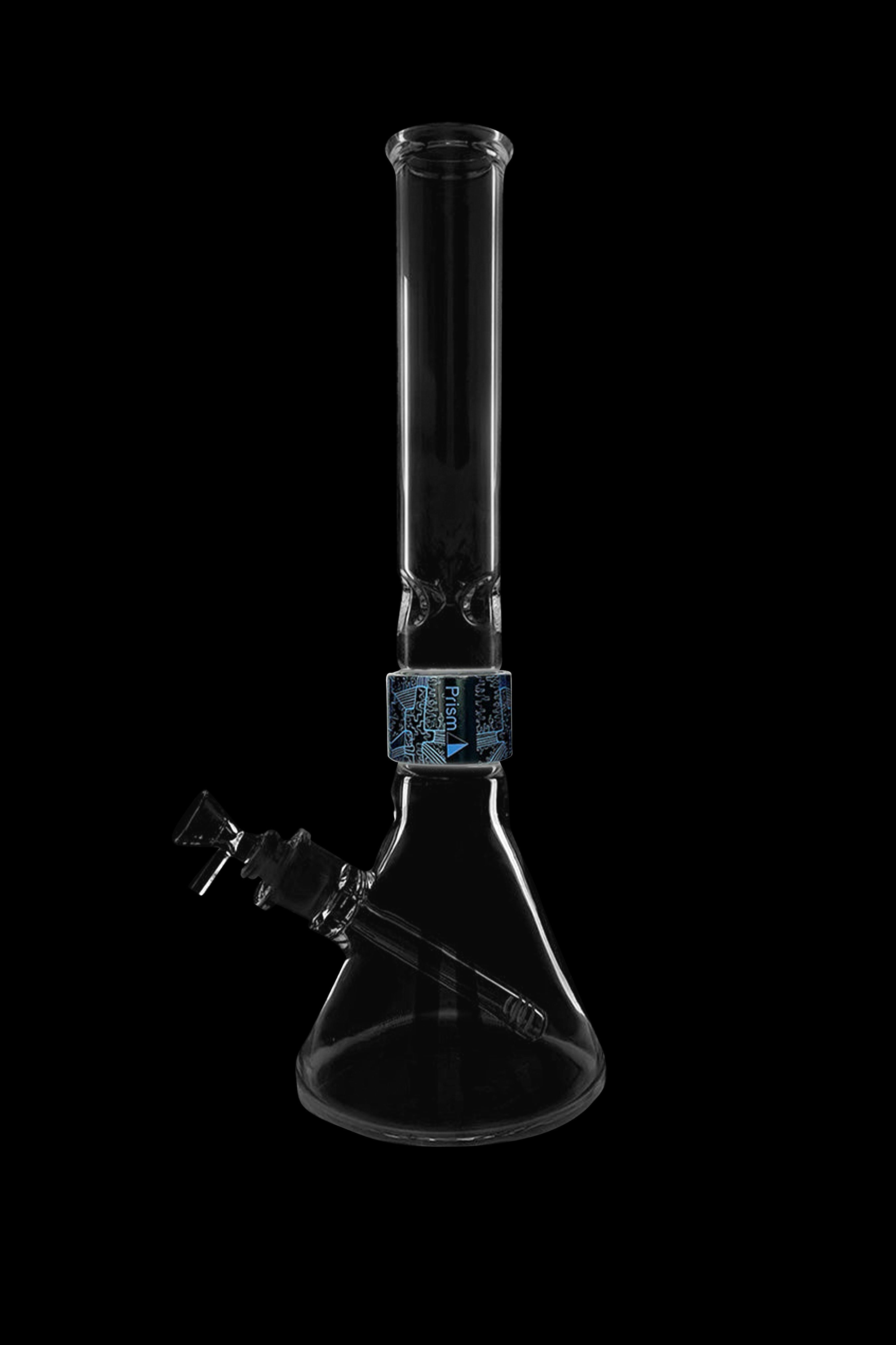 Prism Clear Tall Beaker Single Stack - The Ultimate Starter Bong
