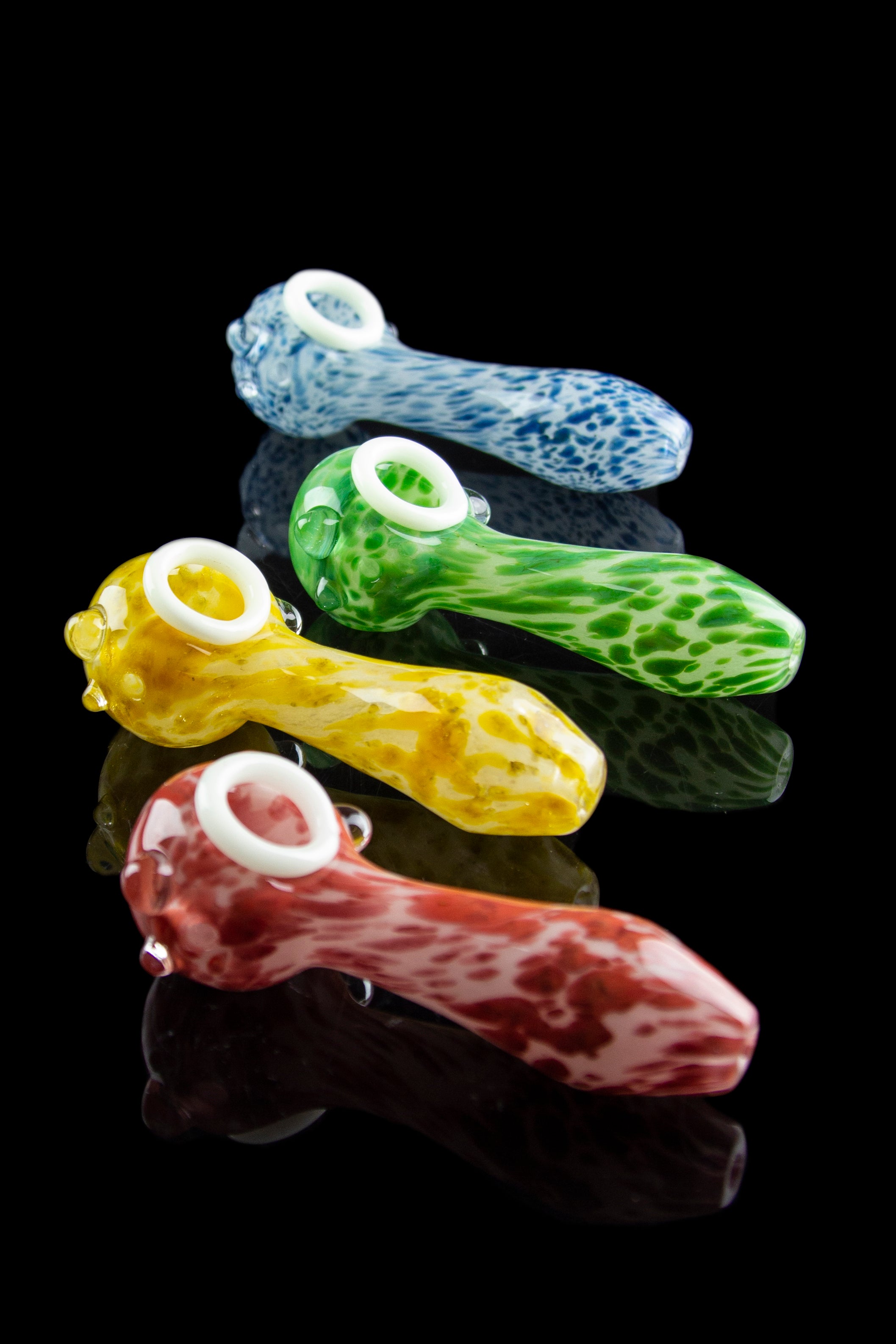 Empire Glassworks Glow-in-the-Dark Spoon Set - Pack of 4
