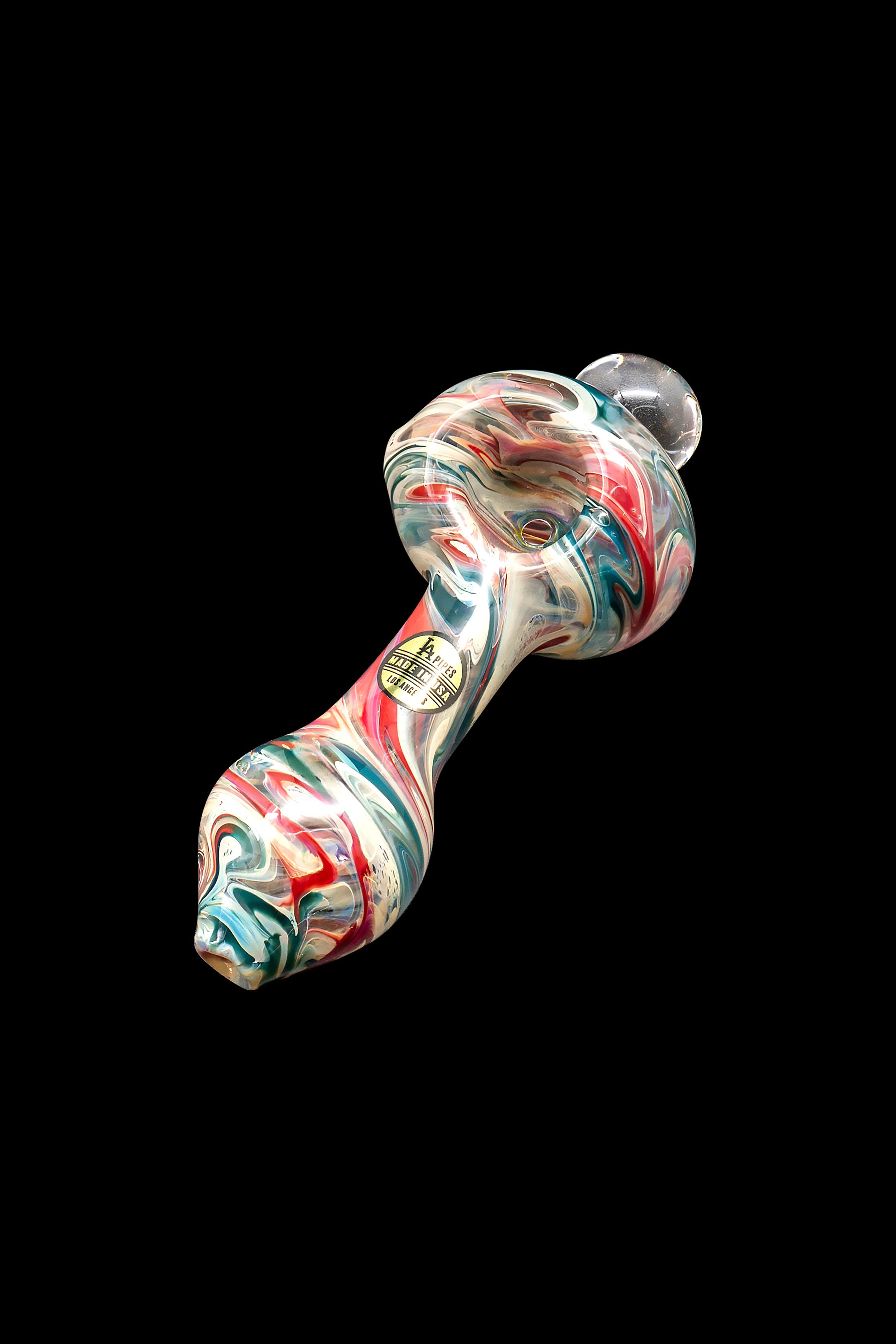 LA Pipes Glass Spoon Pipe - The Enchanting Primordial Ooze