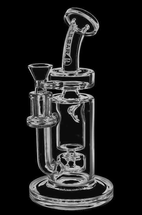 Pulsar Premium Fixed Donut Perc Waterpipe - A Must-Have for Glass Lovers